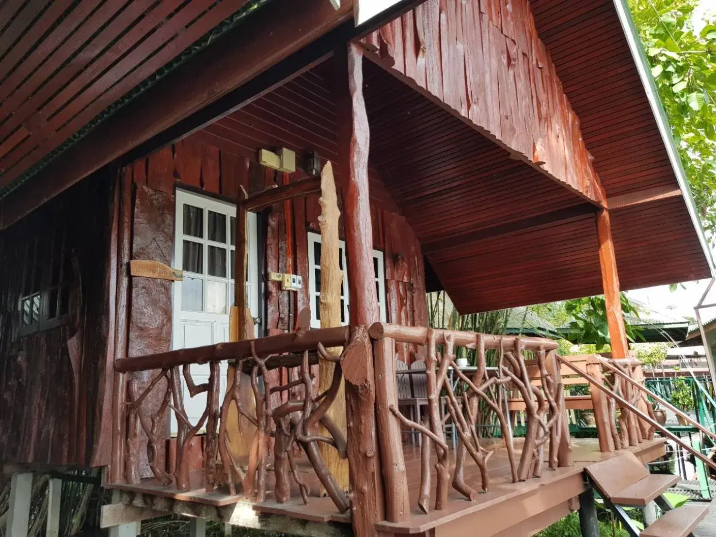 Balcony/Terrace in Sam's House Kanchanaburi