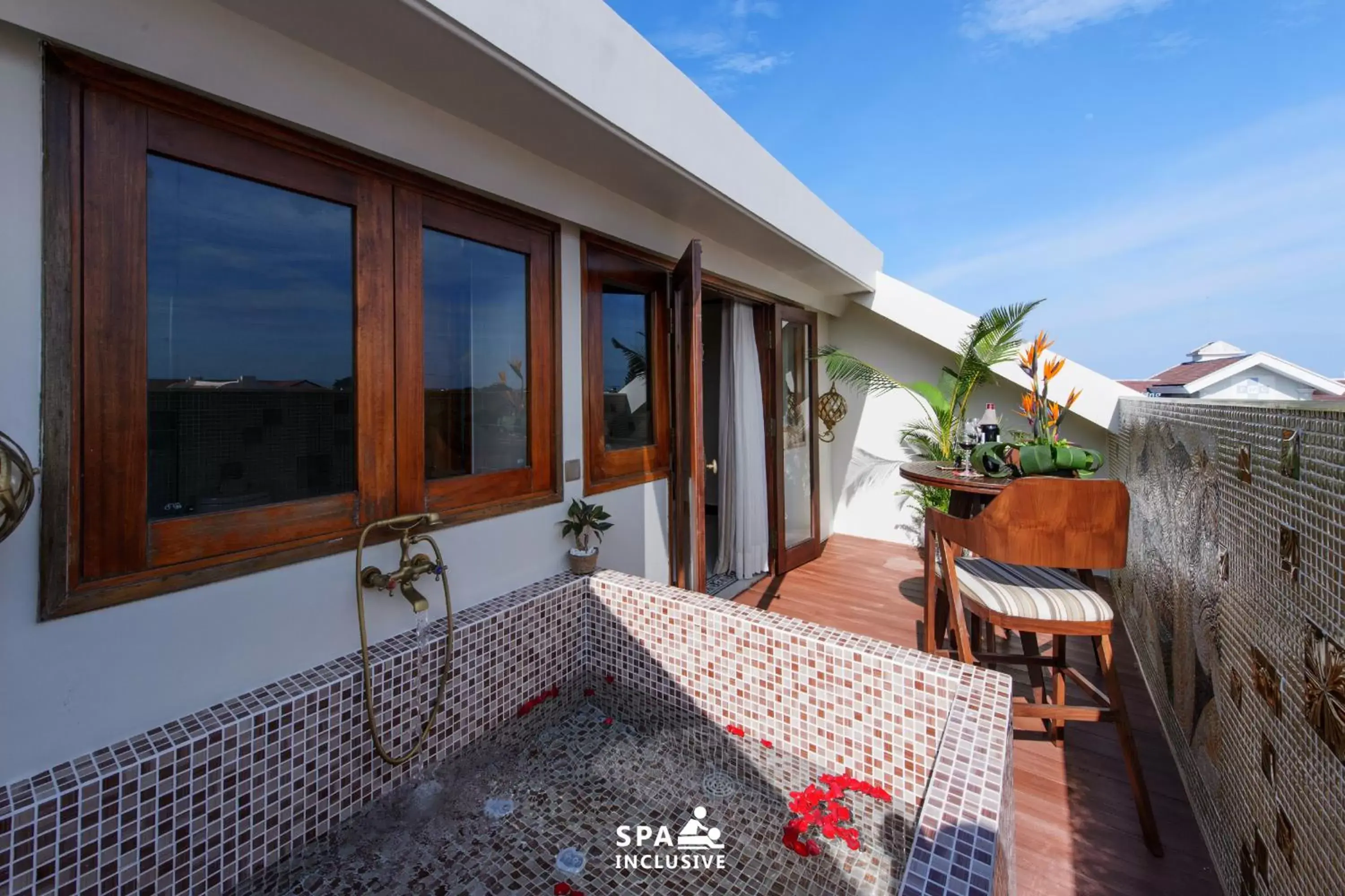 Balcony/Terrace in Almanity Hoi An Resort & Spa