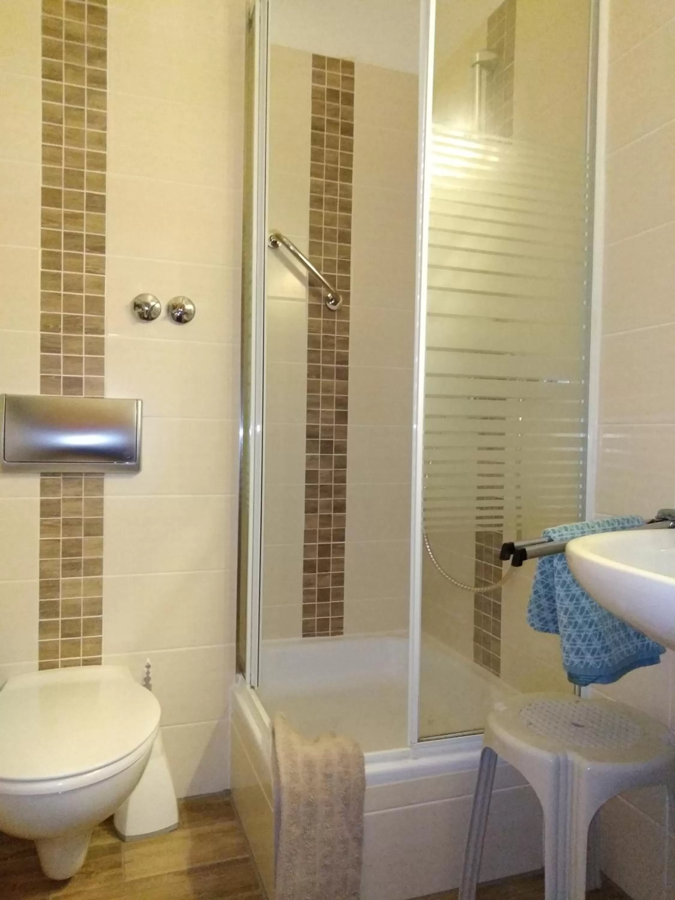 Bathroom in Hotel Stadt Lügde