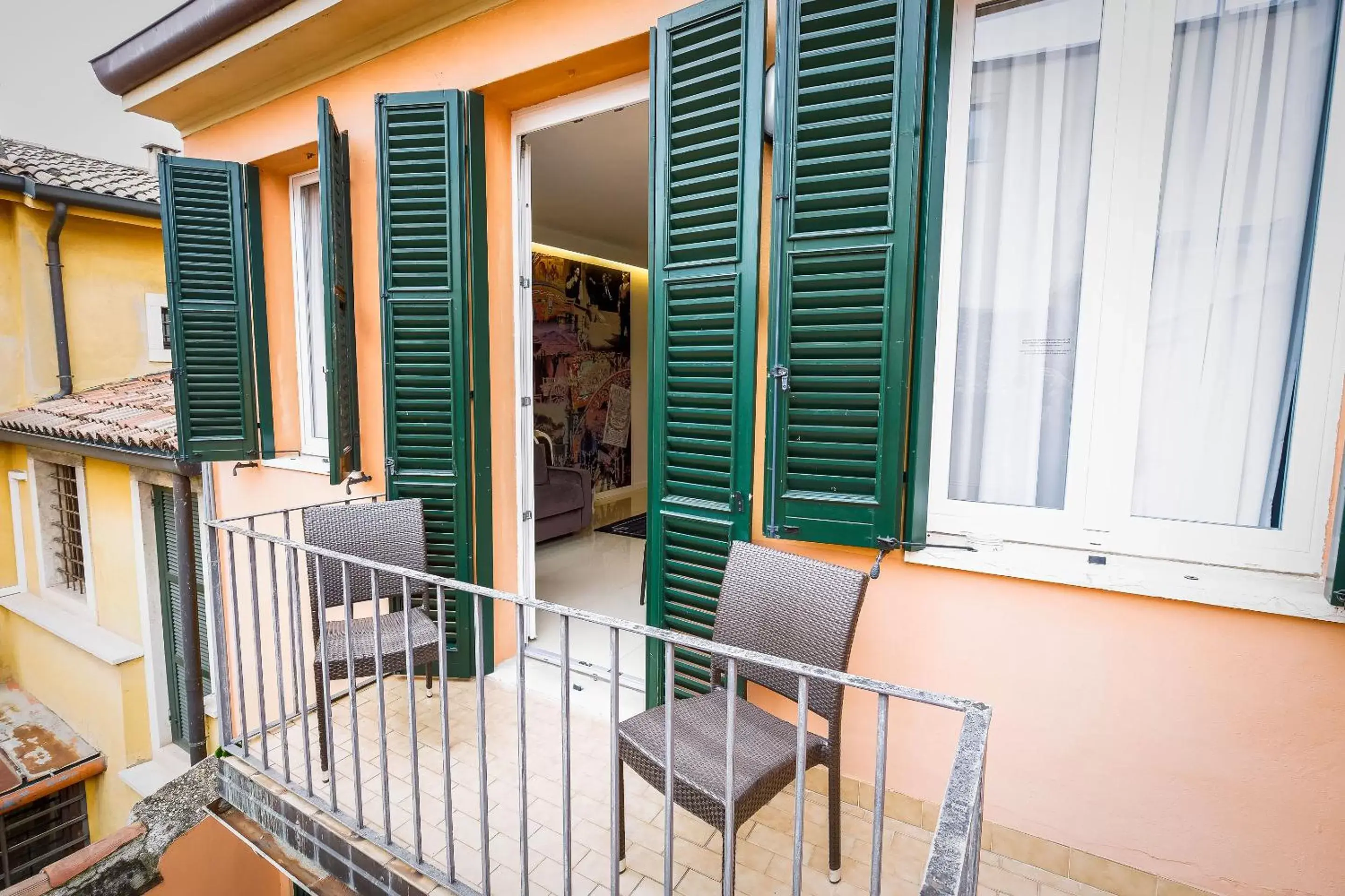 Balcony/Terrace in Opera Relais De Charme - Aparthotel