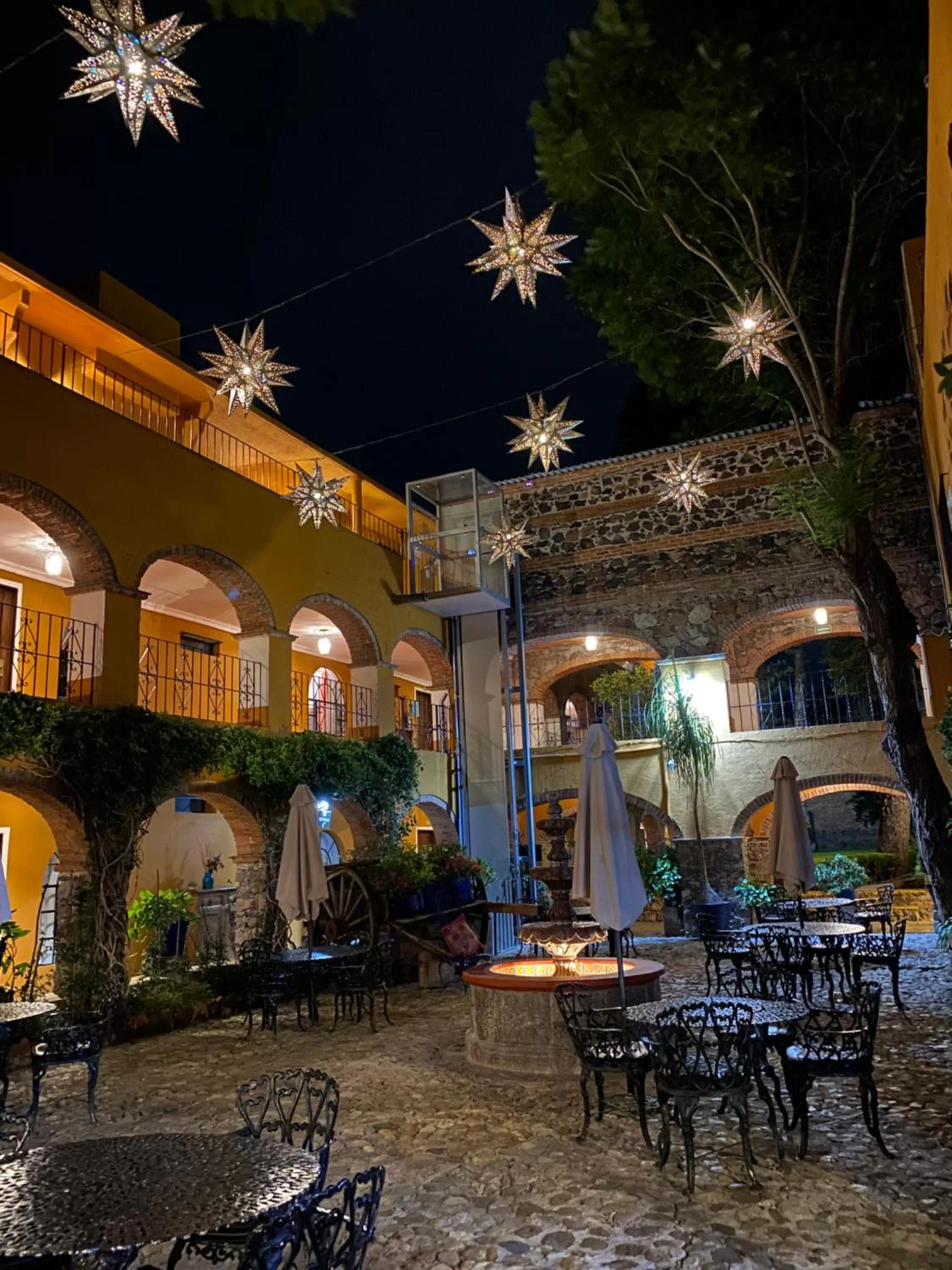 Property building in Hotel Hacienda Monteverde San Miguel de Allende