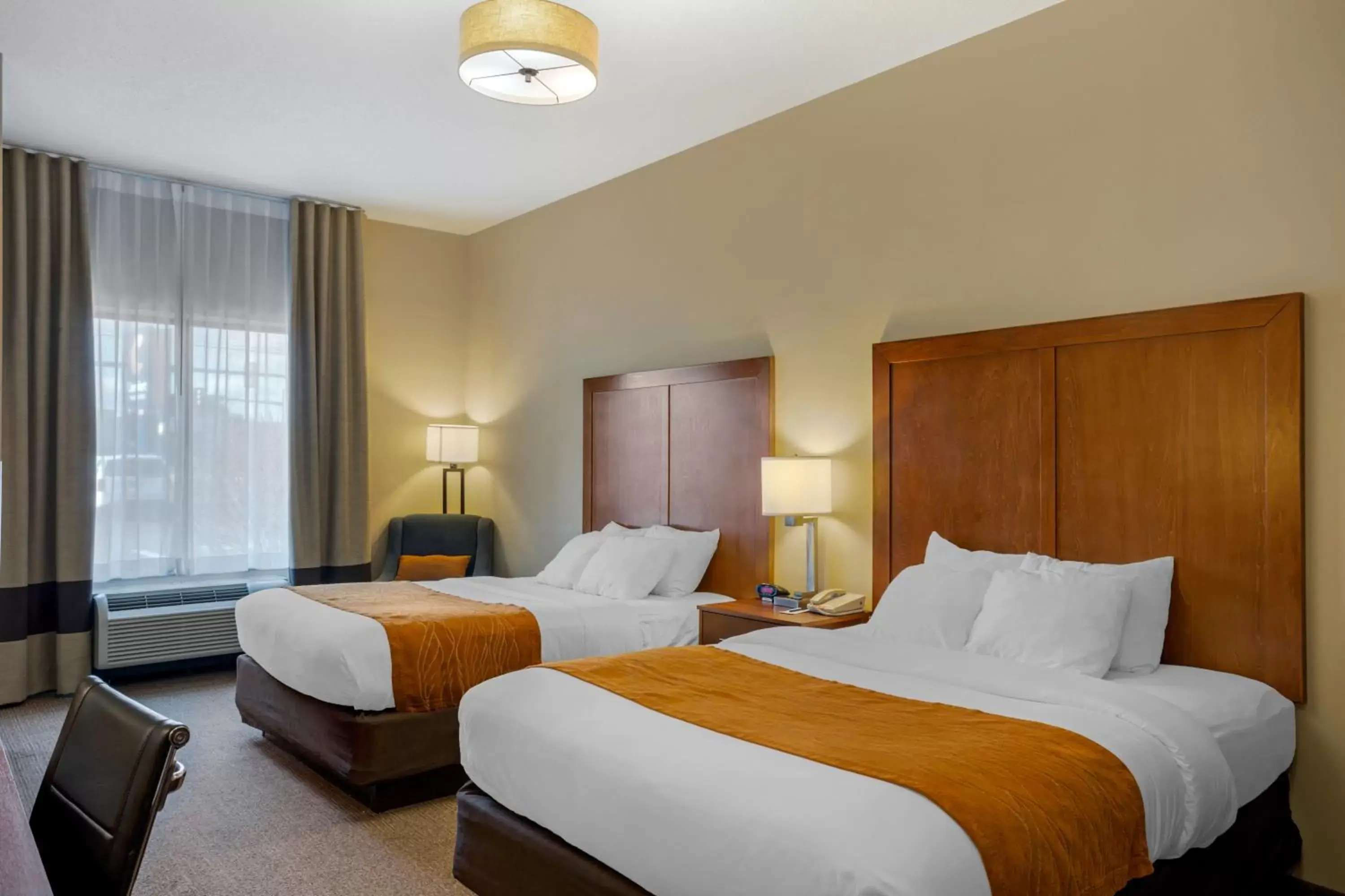 Bed in Comfort Inn & Suites Sayre