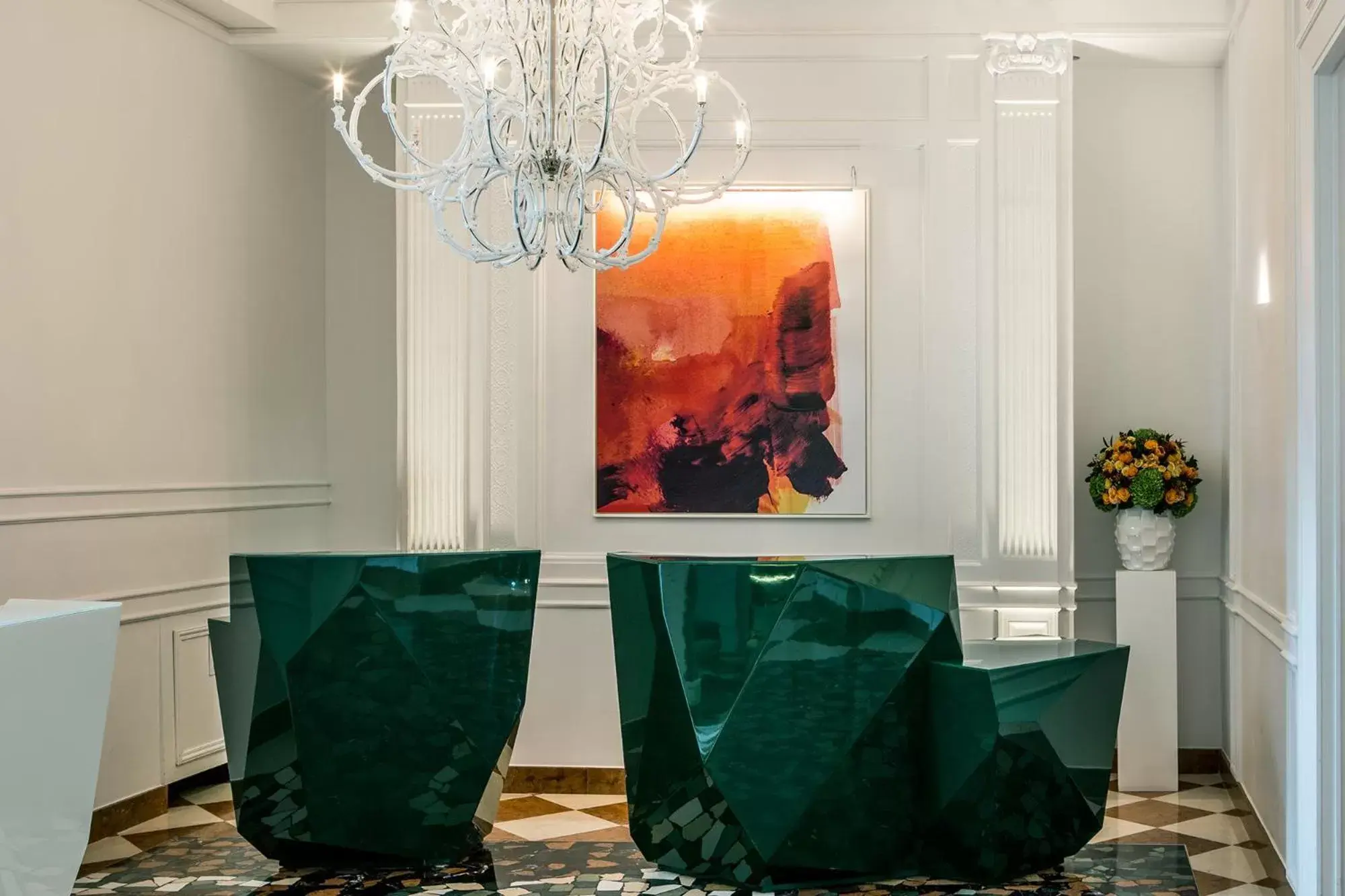 Lobby or reception, Banquet Facilities in Sofitel Roma Villa Borghese