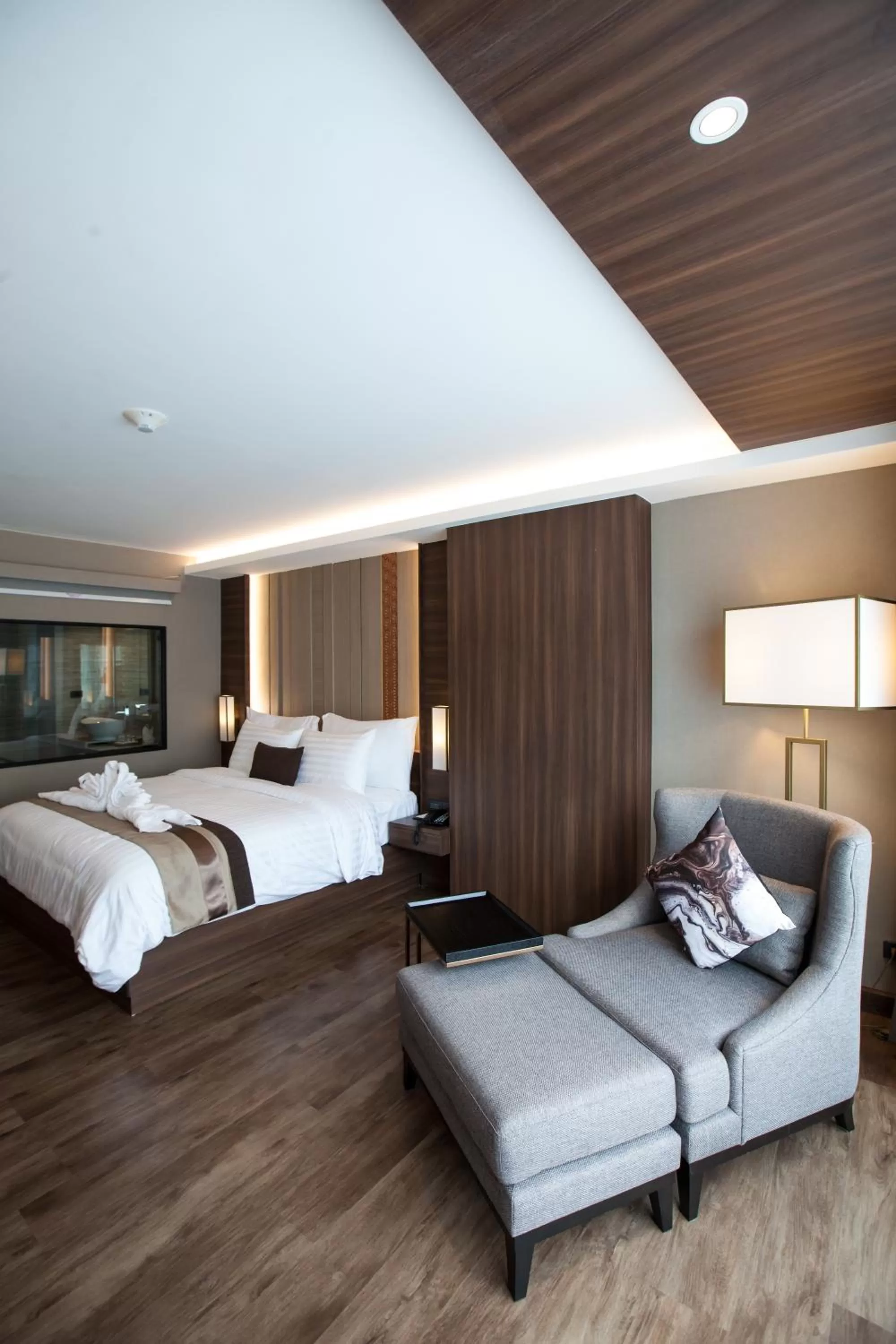 Bedroom, Bed in Arte Hotel - SHA Extra Plus