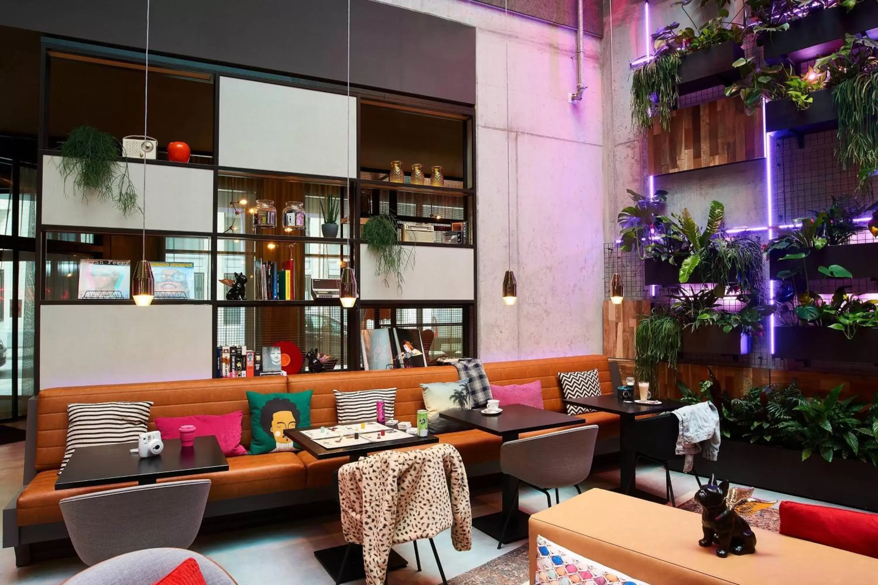 Lobby or reception, Restaurant/Places to Eat in Moxy Brussels City Center