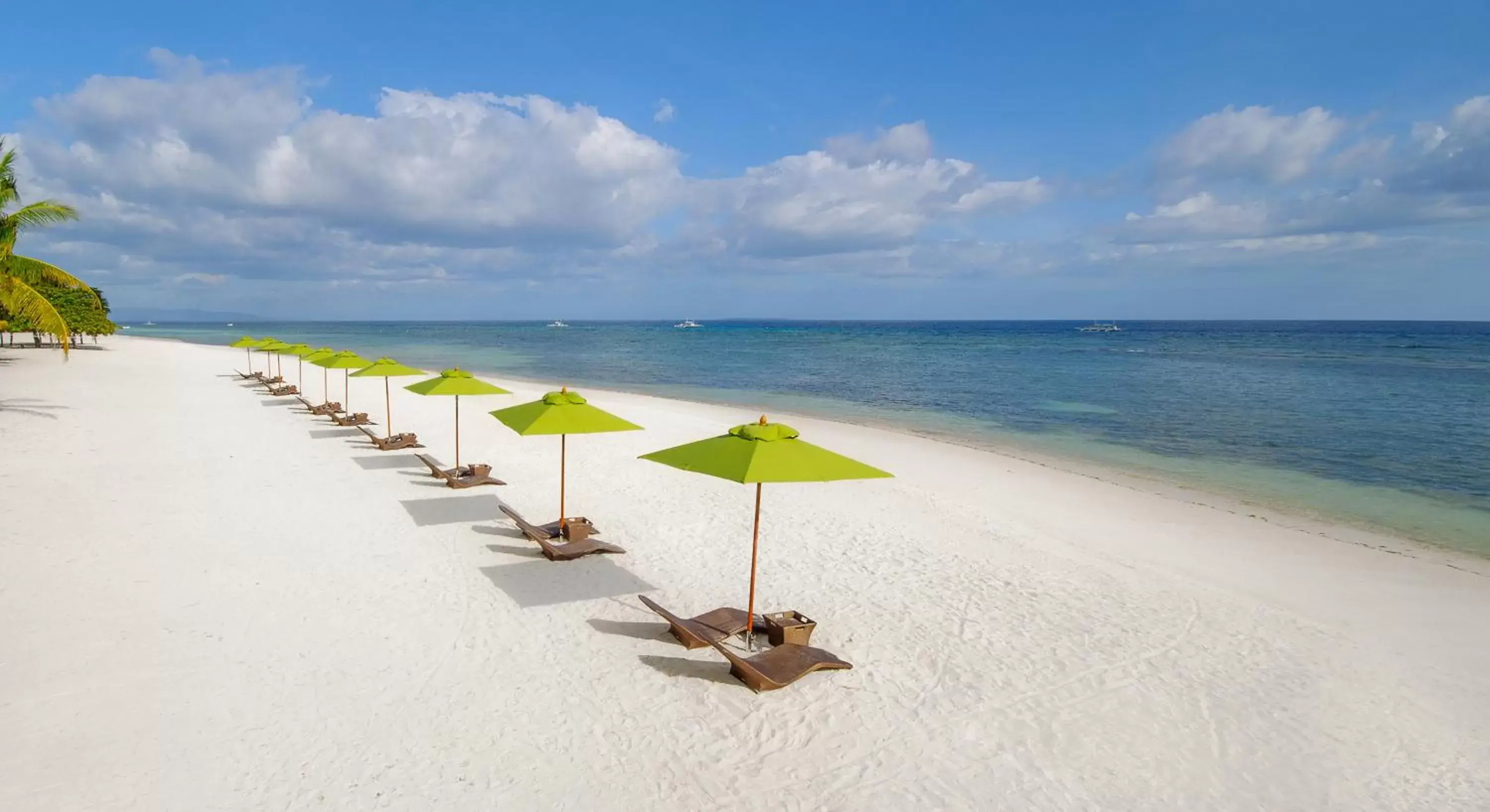 Bird's eye view, Beach in South Palms Resort Panglao