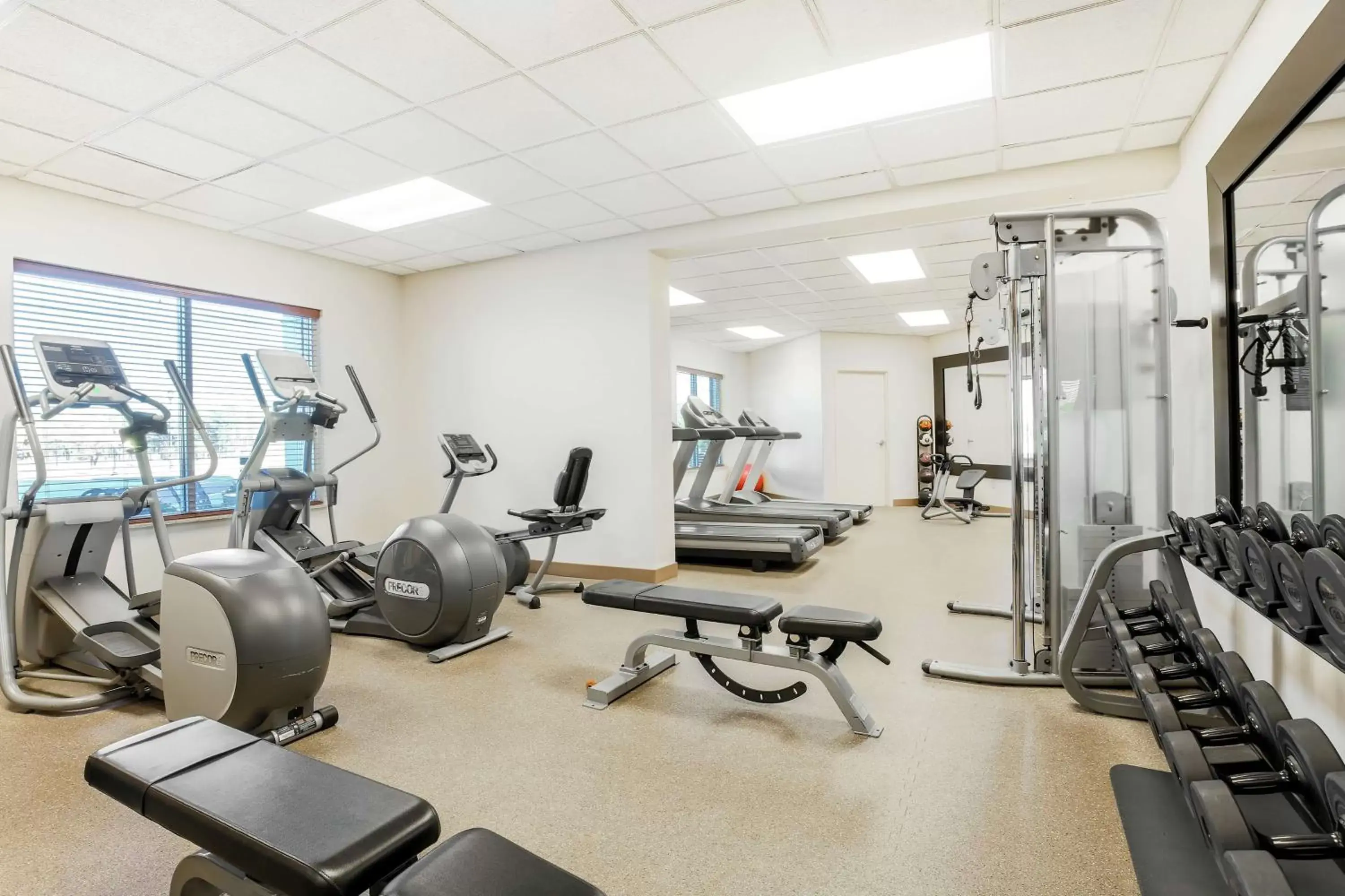 Fitness centre/facilities, Fitness Center/Facilities in Hilton Garden Inn Roanoke Rapids / Carolina Crossroads