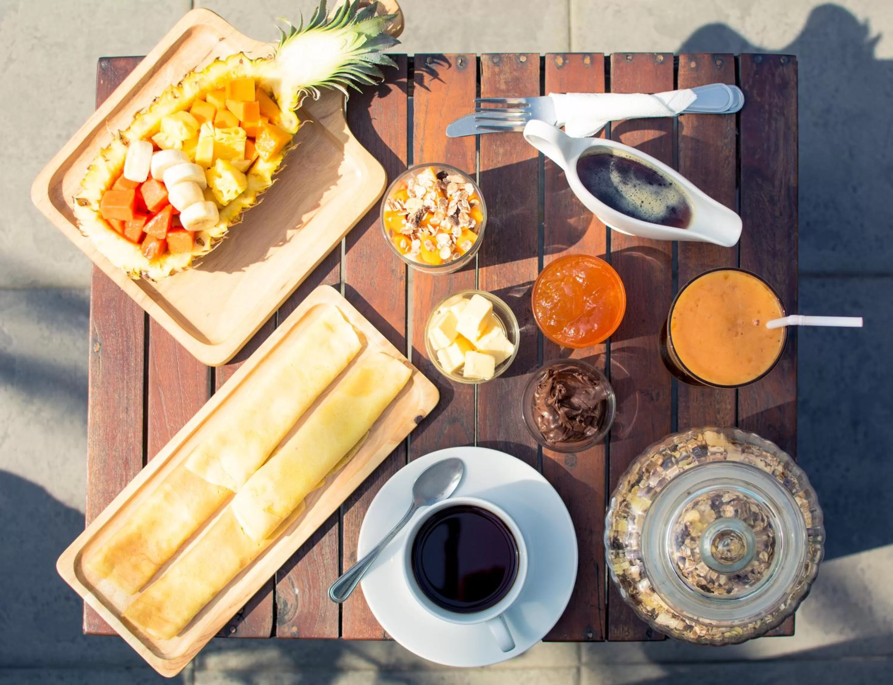 Breakfast in Weligama Ocean Breeze