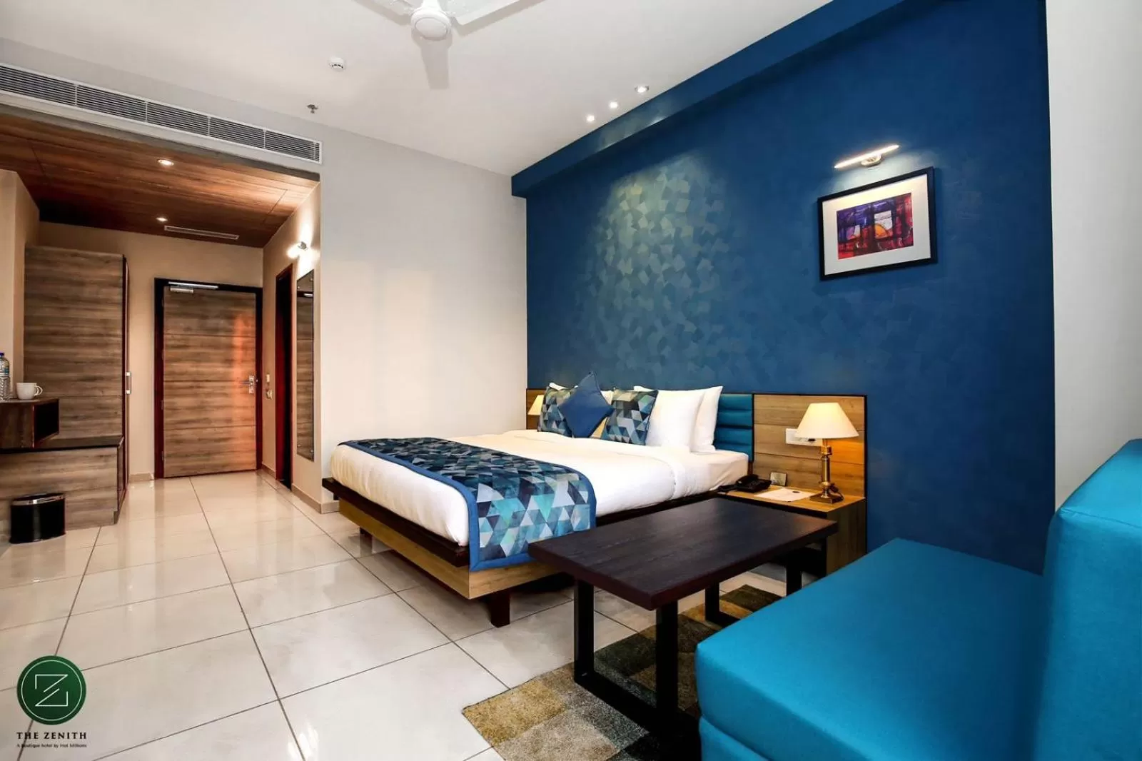 Photo of the whole room, Bed in The Zenith - A boutique hotel by Hot Millions