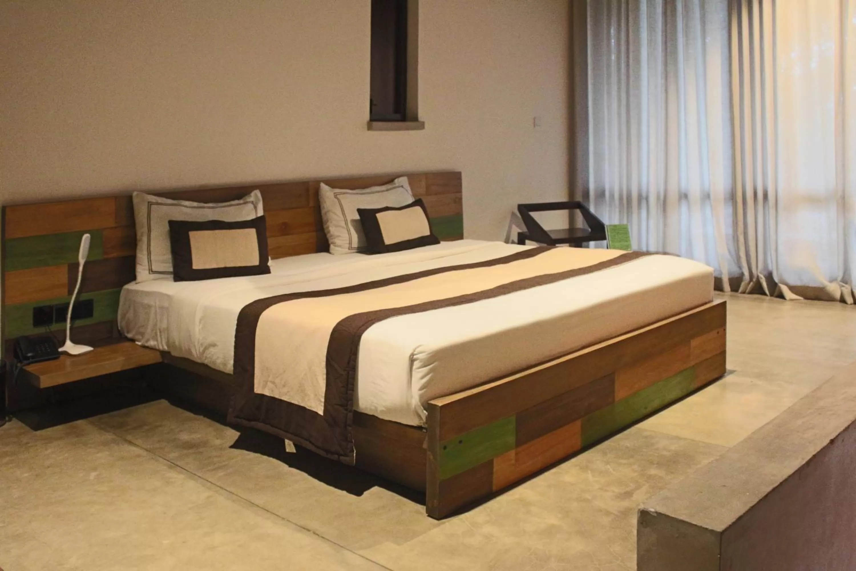 Bed in swp eco lodge