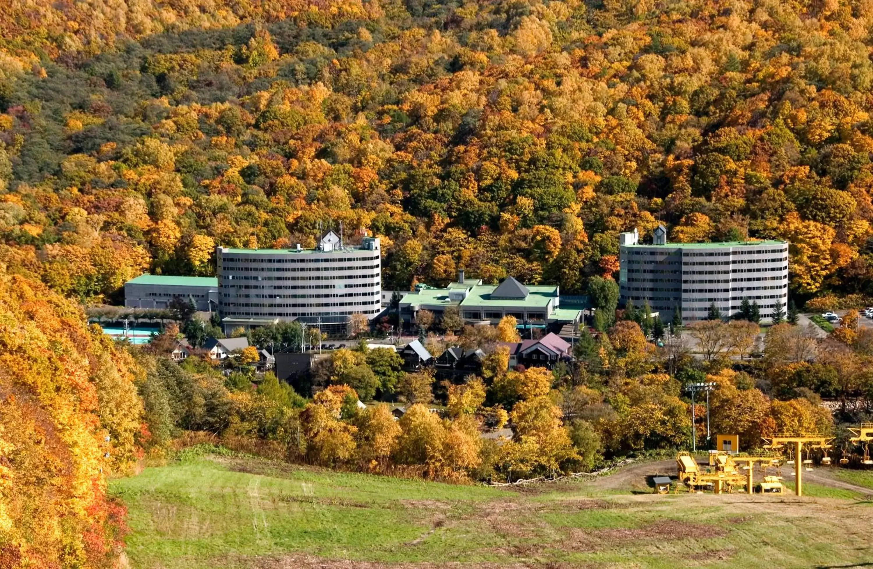 Property building, Bird's-eye View in Otaru Asari Classe Hotel