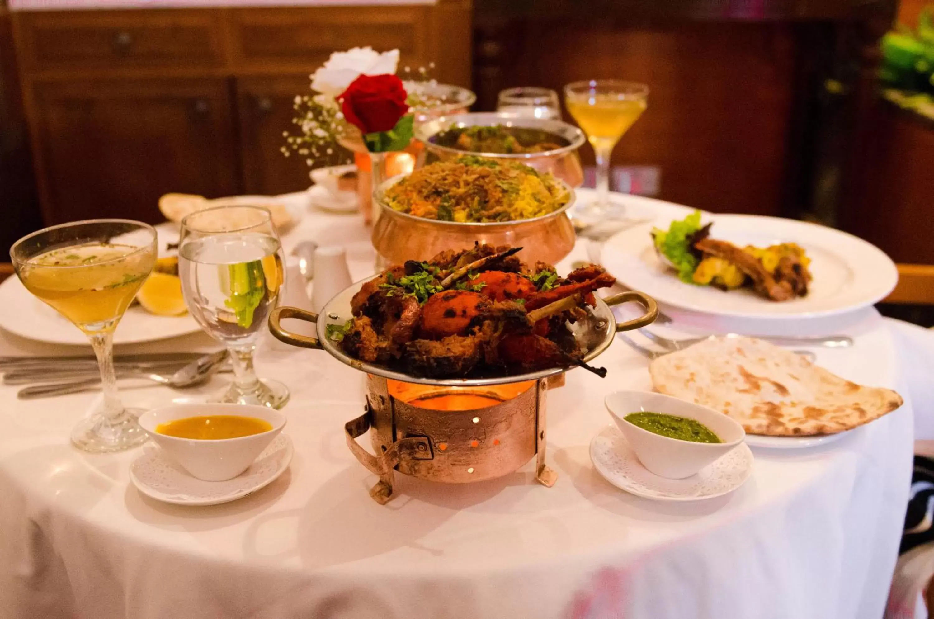 Food close-up in Jeddah Grand Hotel