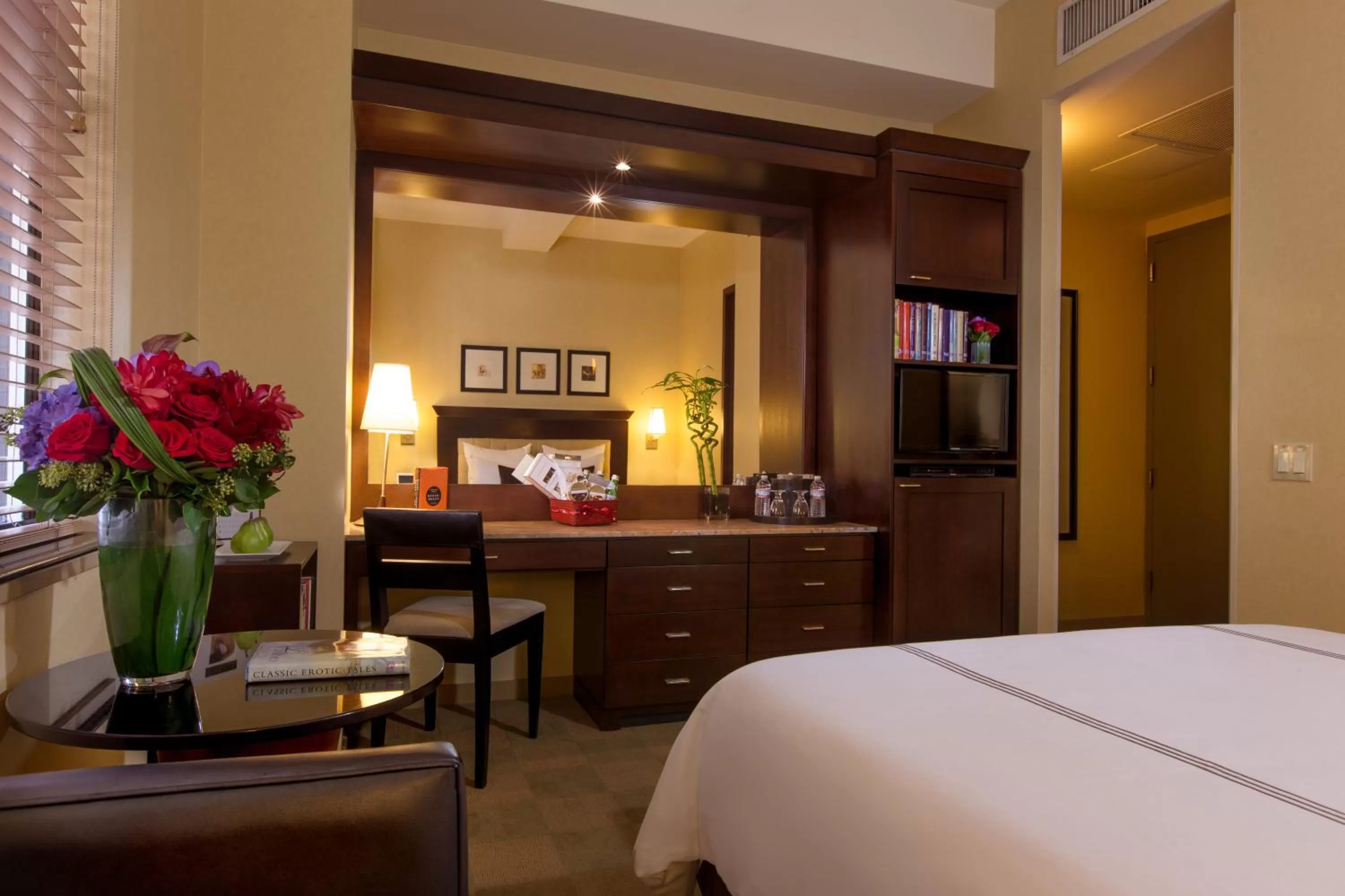 Bedroom, Bed in Library Hotel by Library Hotel Collection