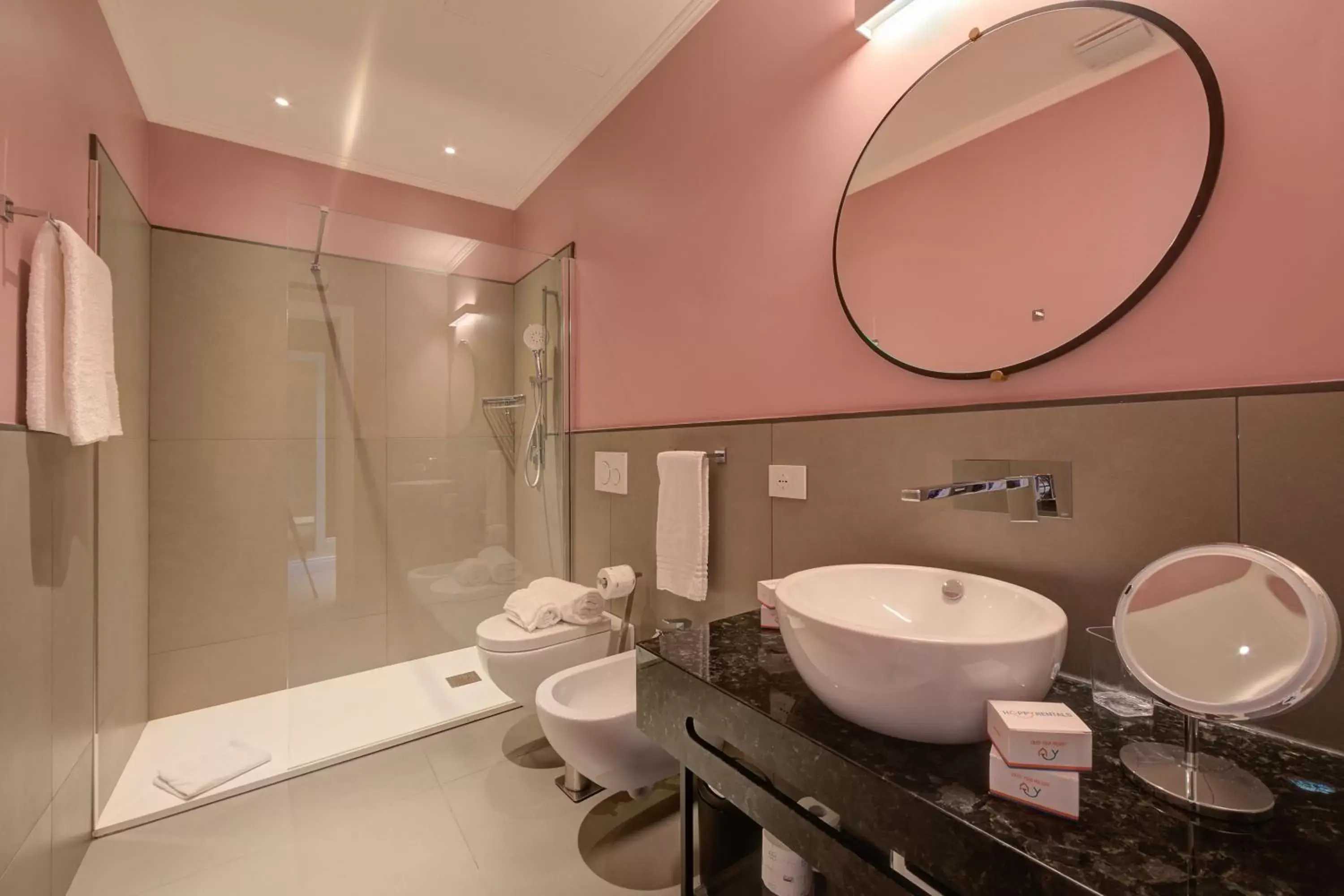 Bathroom in Boutique Central Apartments- Happy Rentals