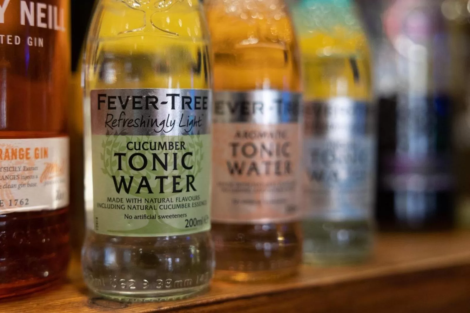 Drinks in Castle Hotel Haverfordwest