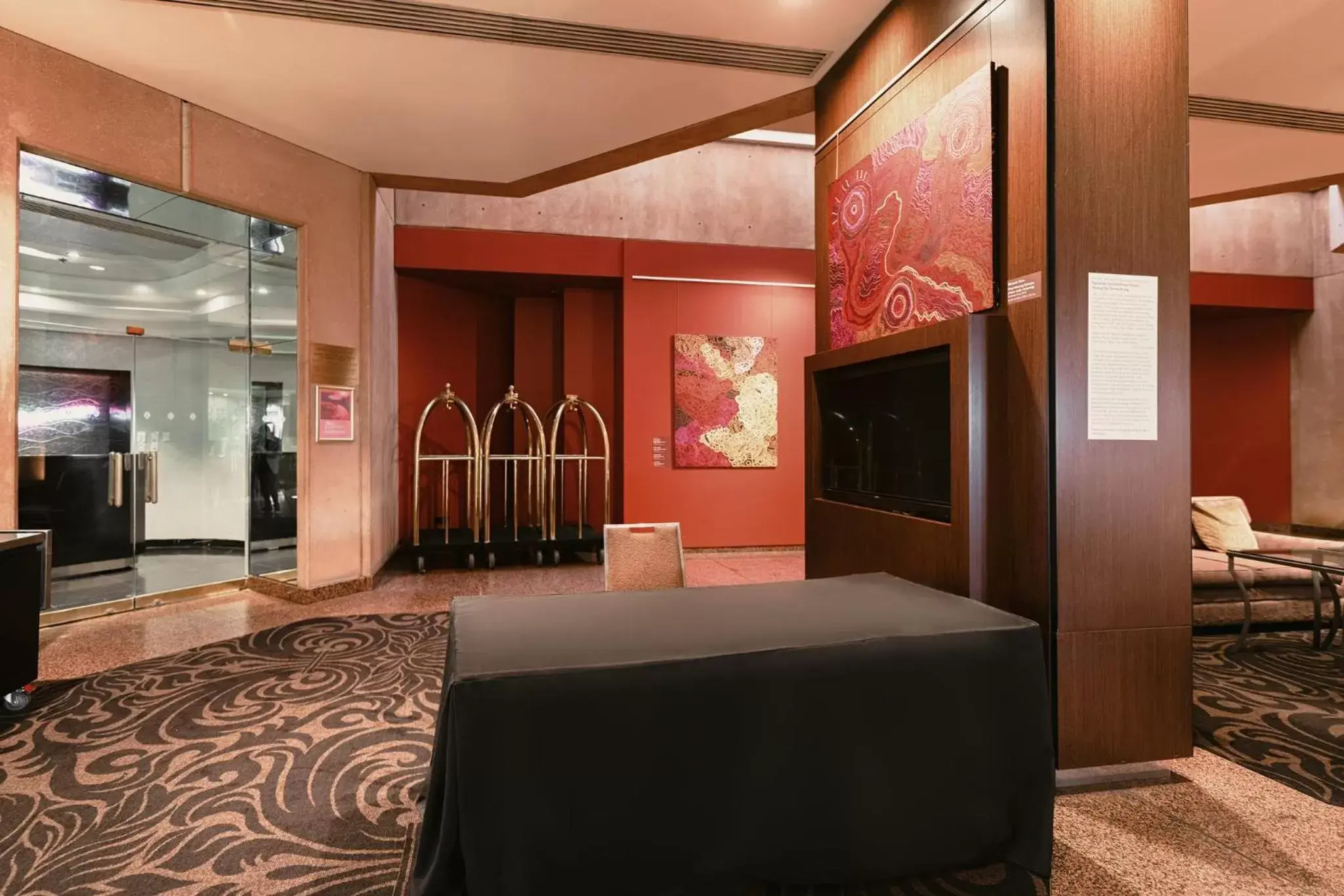 Meeting/conference room, Bed in InterContinental Adelaide, an IHG Hotel