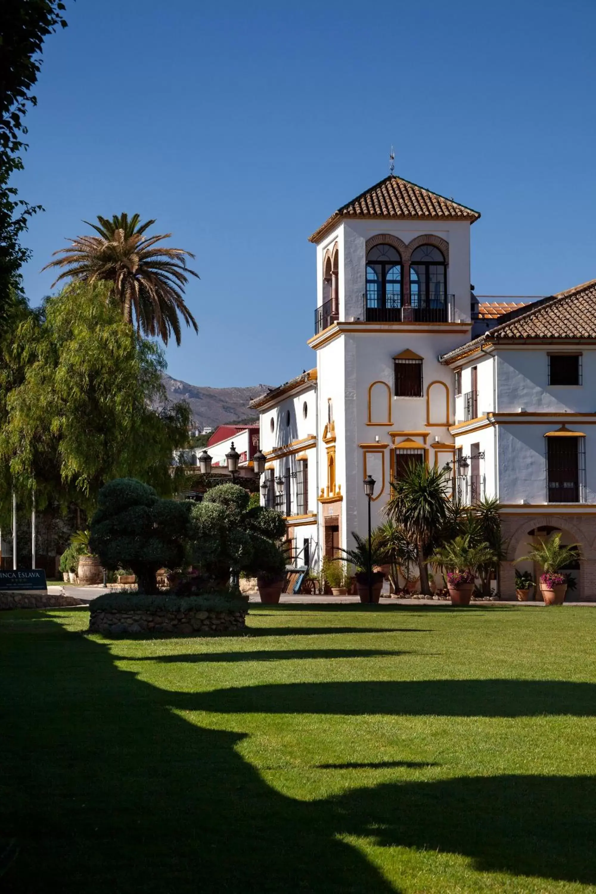Facade/entrance in Finca Eslava Facade/entrance in Finca Eslava
