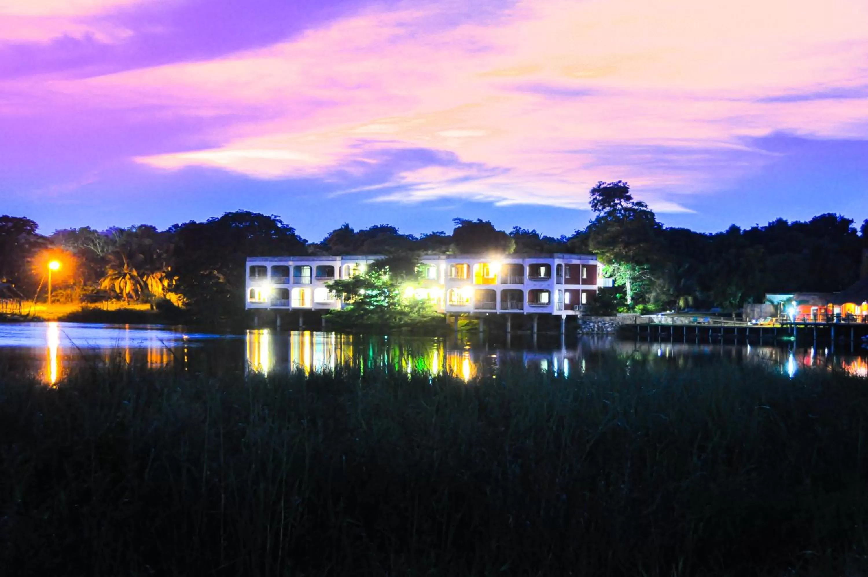 Property building in Lamanai Hotel & Marina