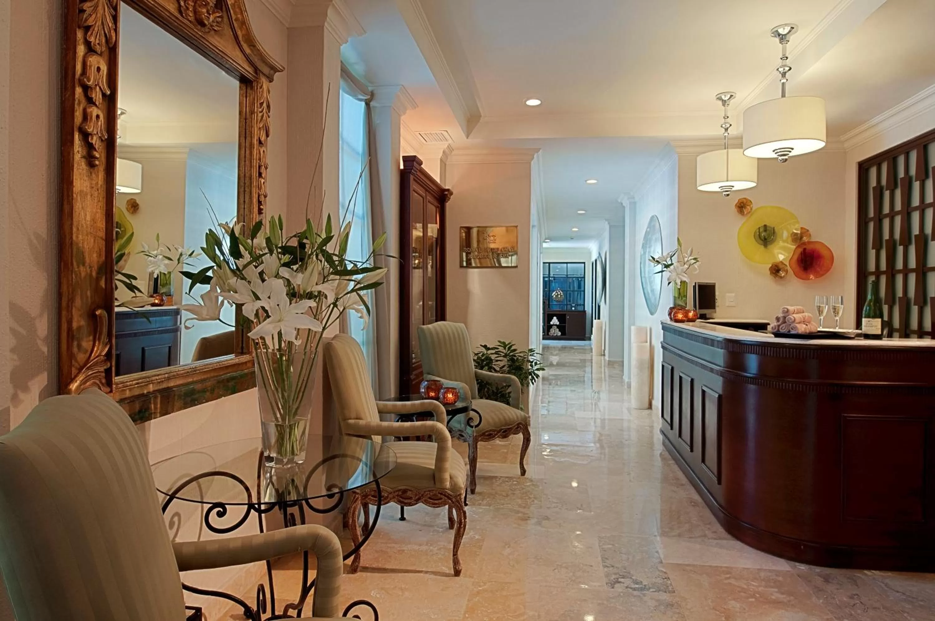 Lobby or reception in Royal Hideaway Playacar All-Inclusive Adults Only Resort