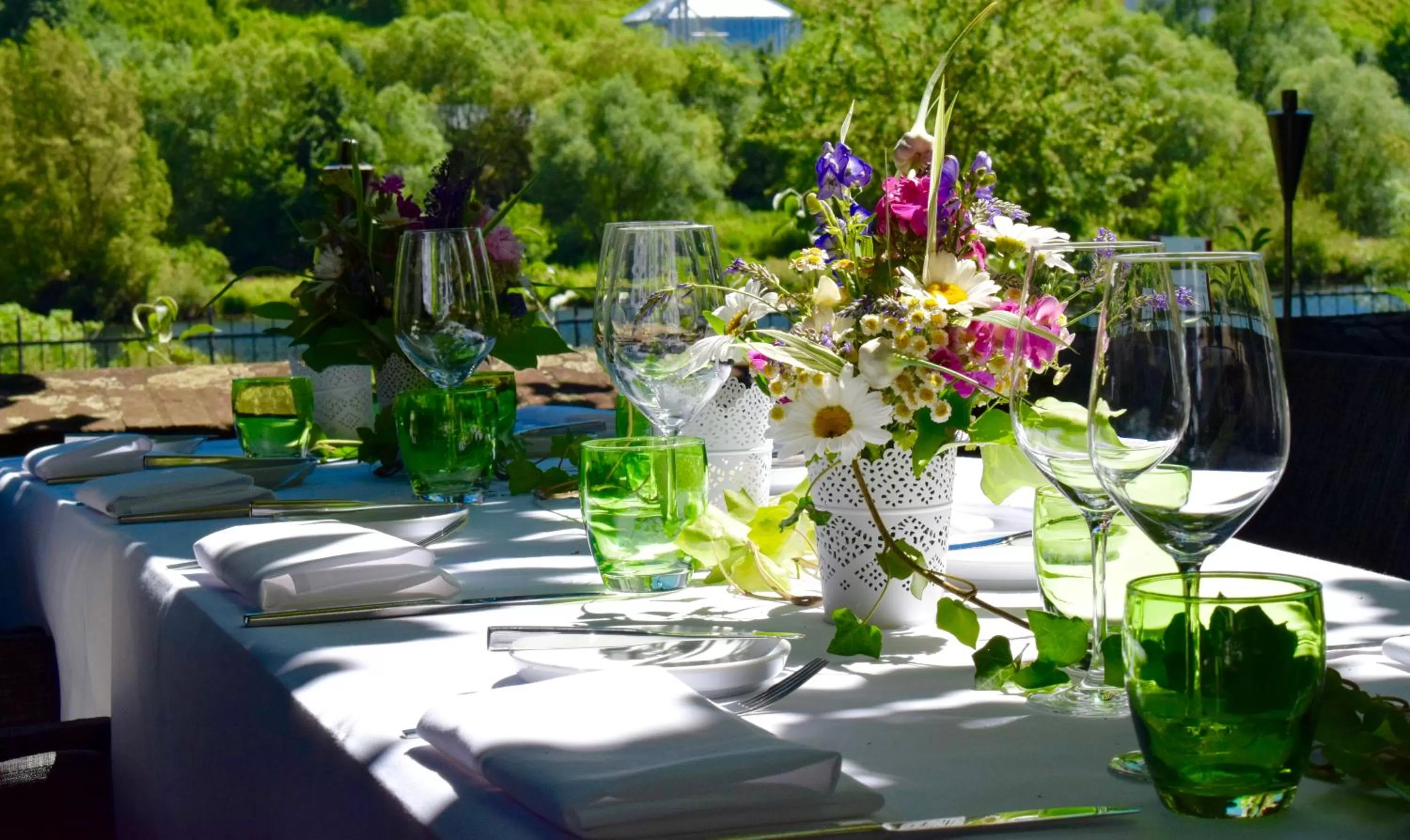 Balcony/Terrace in Boutiquehotel Kloster Pfalzel