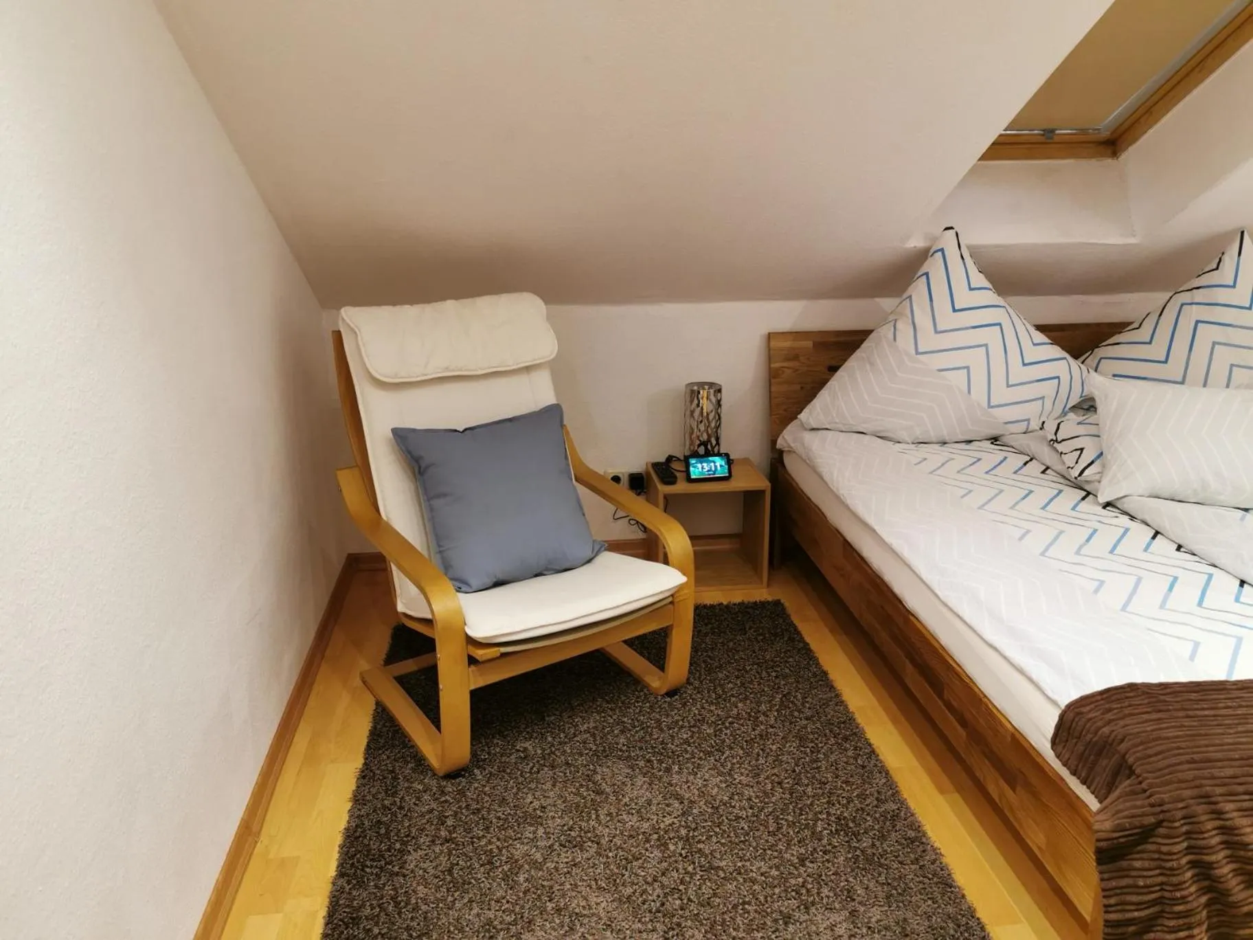 Bedroom, Bed in Apartmenthaus Wertheim