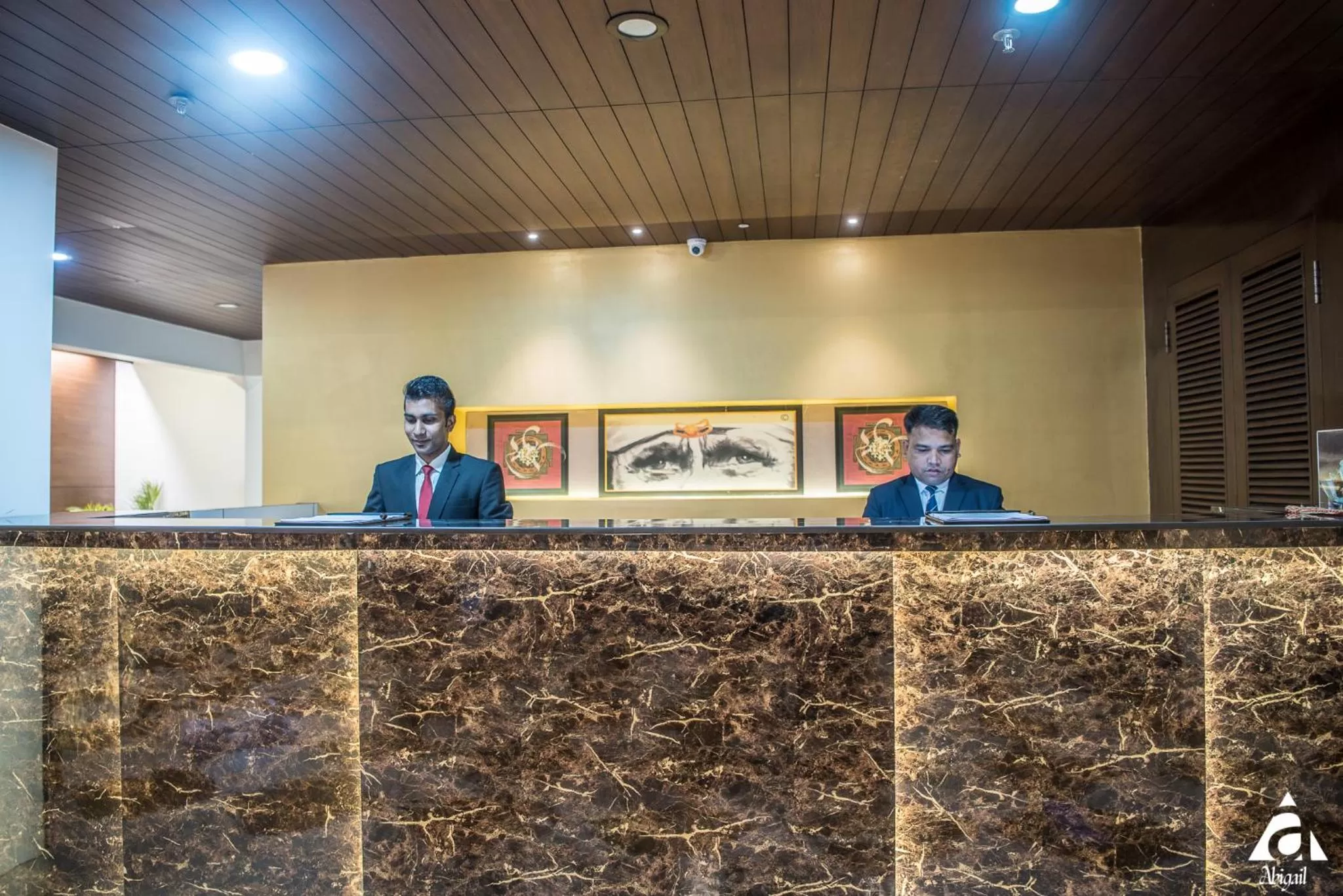 Lobby or reception in Hotel Abigail Goradia's