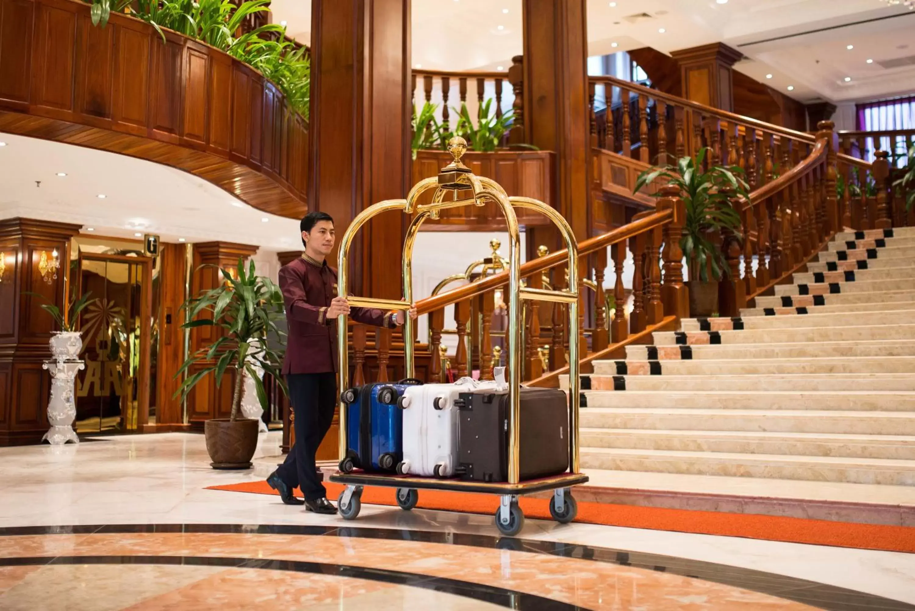 Lobby or reception in Regency Angkor Hotel