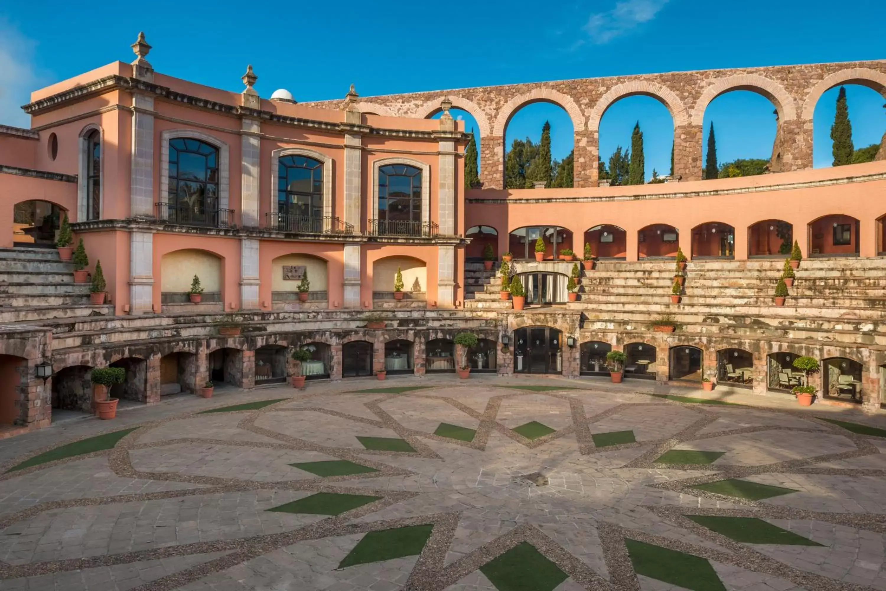 Decorative detail, Property Building in Quinta Real Zacatecas