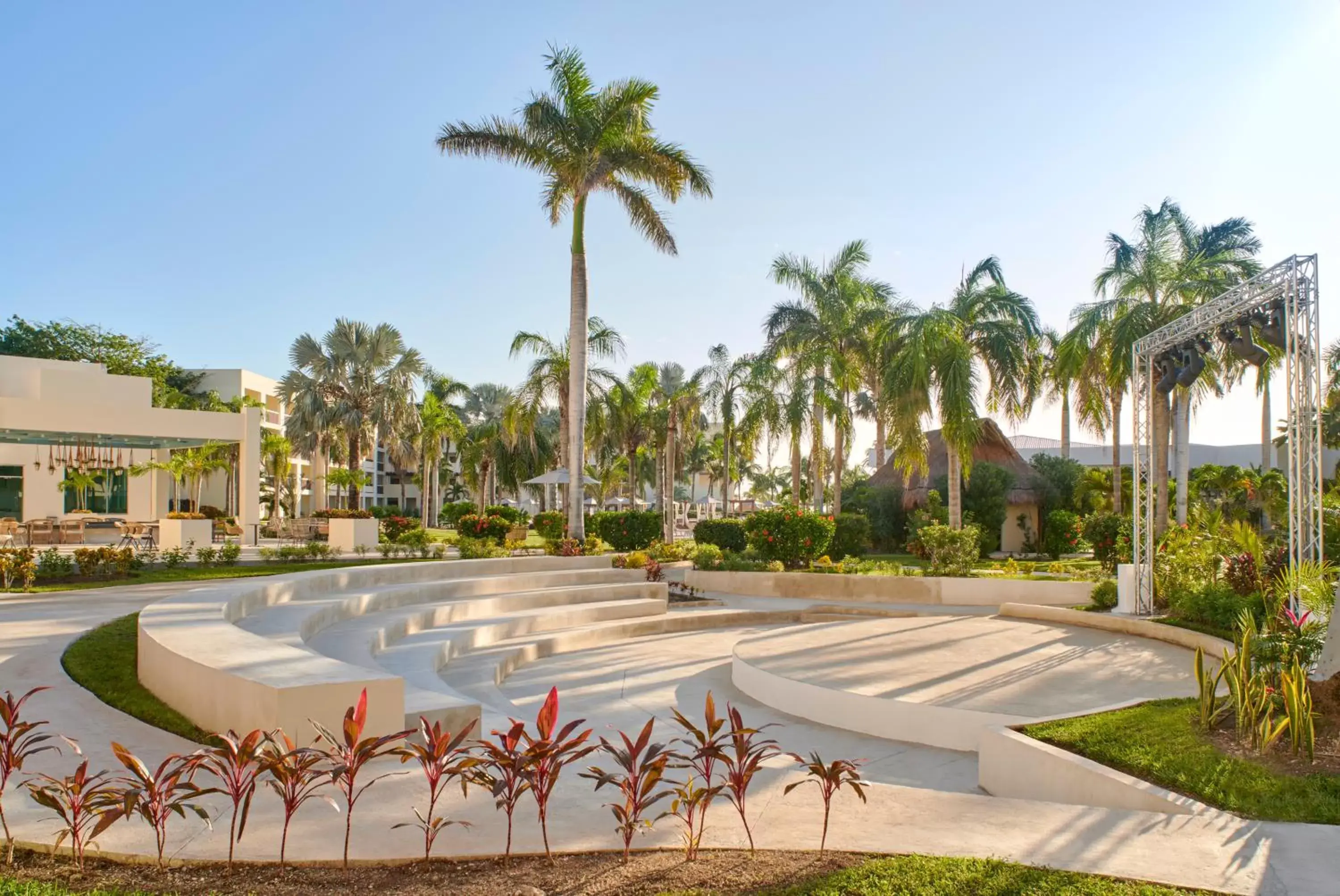 Entertainment, Swimming Pool in Hyatt Ziva Riviera Cancun All-Inclusive