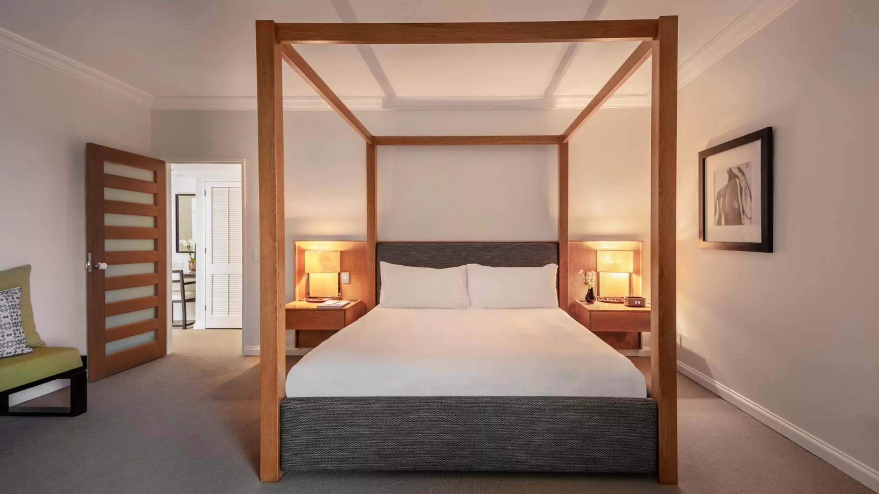 Bed in InterContinental Sanctuary Cove Resort by IHG