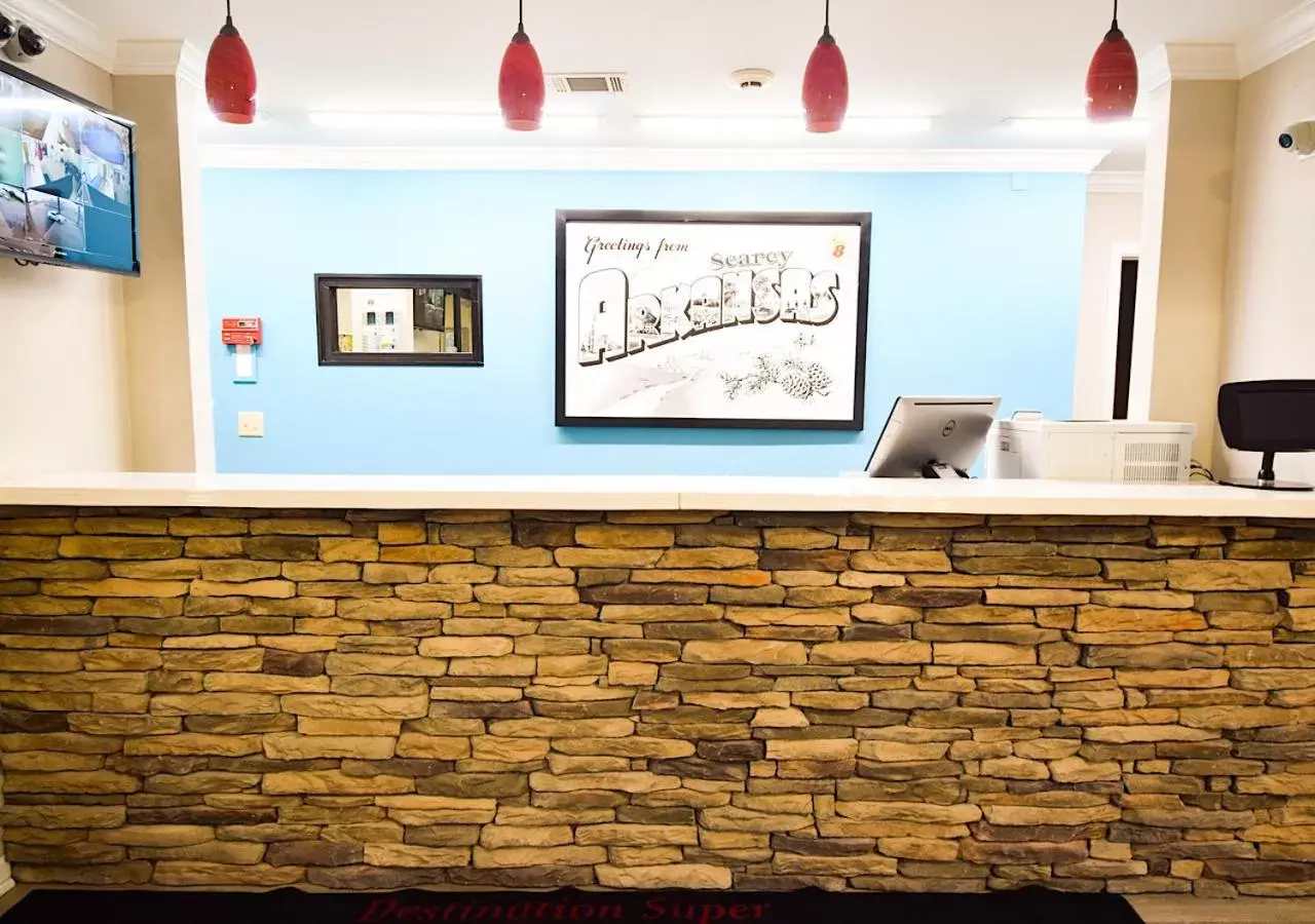 Lobby or reception, Lobby/Reception in Super 8 by Wyndham Searcy AR