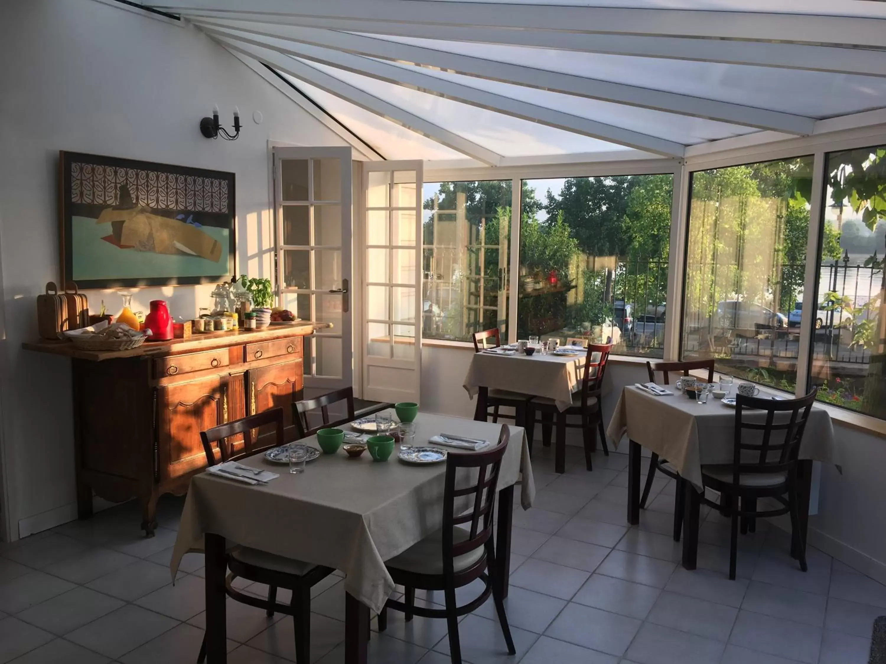 Dining area, Restaurant/Places to Eat in La Houache Chambres d'Hôtes