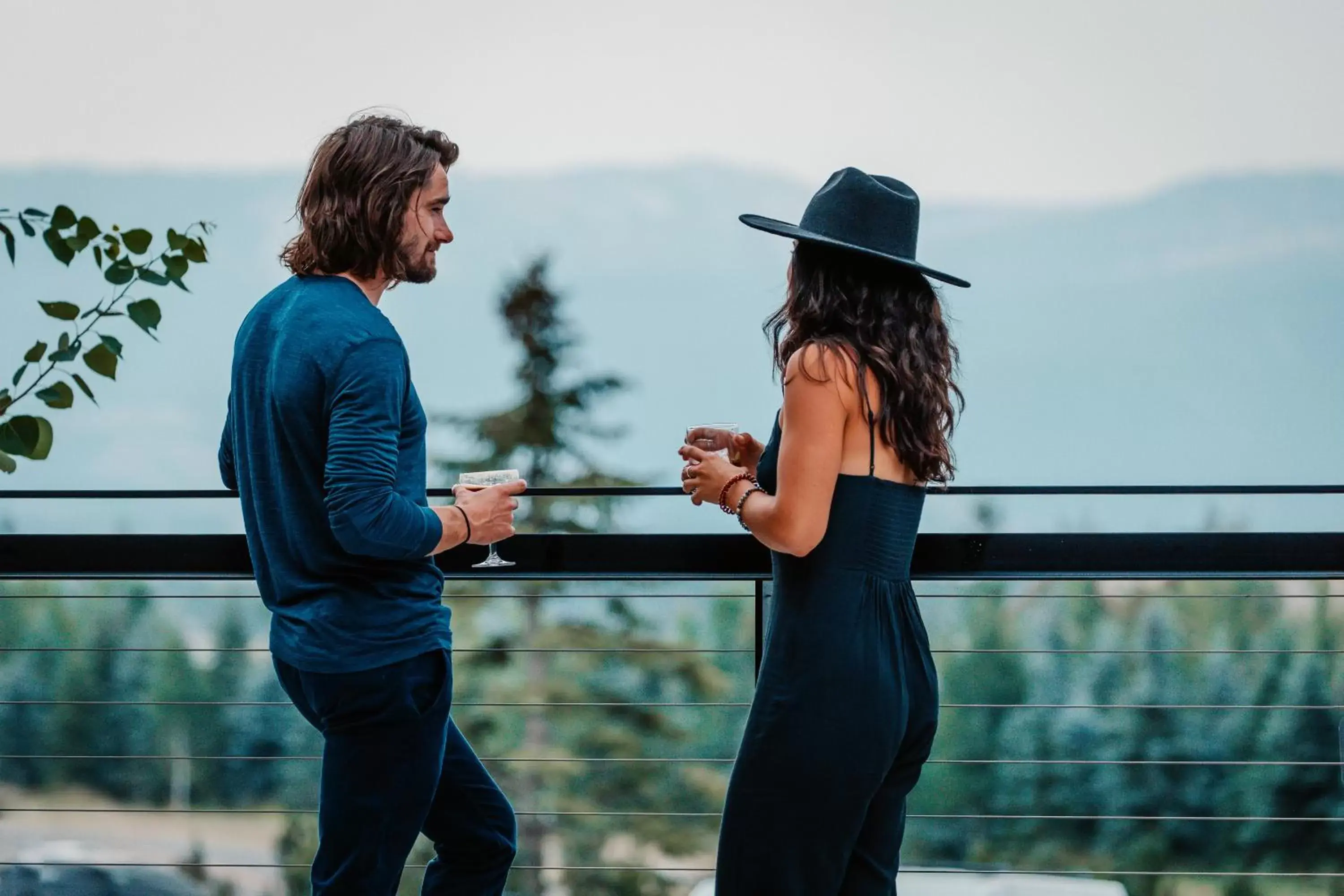 Pool view in Gravity Haus Jackson Hole Pool view in Gravity Haus Jackson Hole