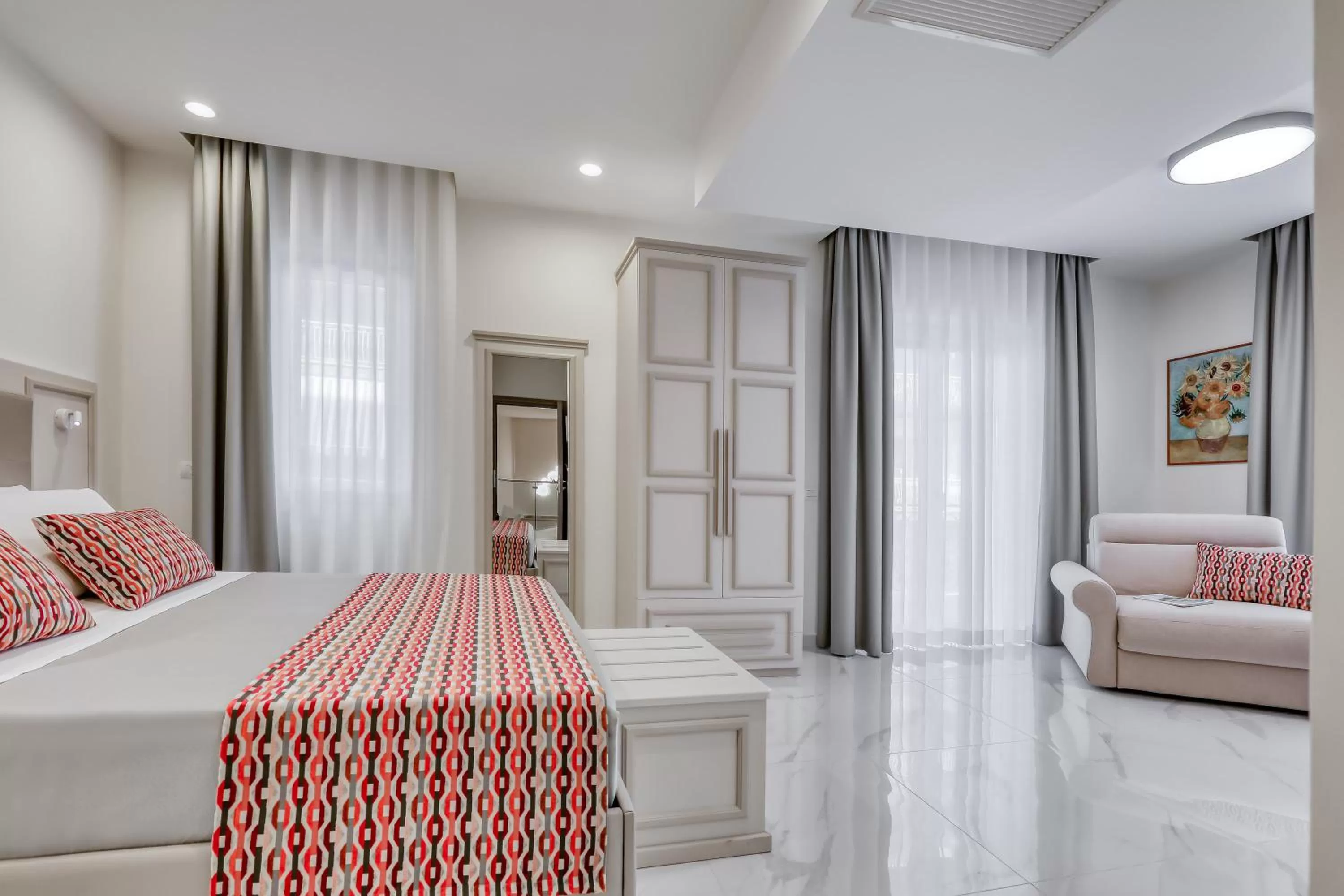 Bed in Vomero High Hotel