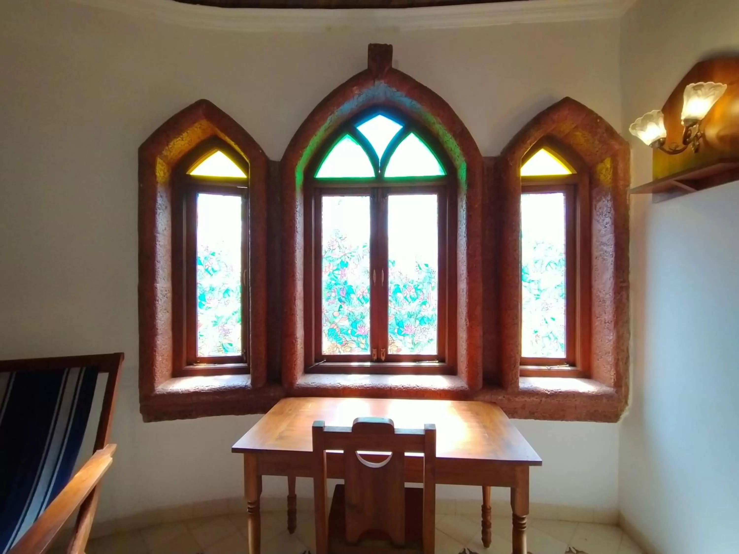 Seating area in Porsu