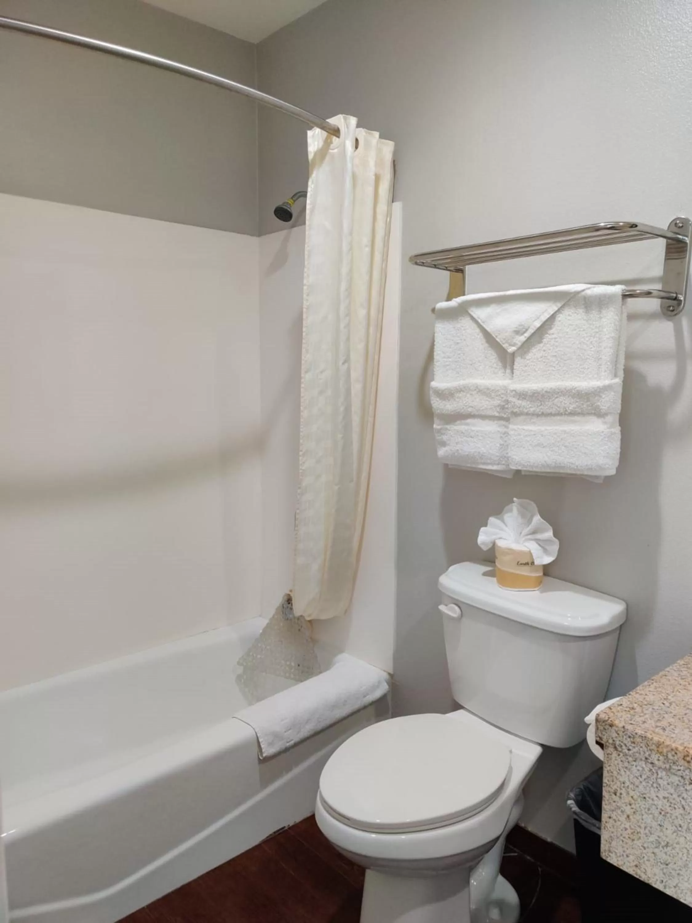 Shower in LYFE INN & SUITES by AGA - LAX Airport