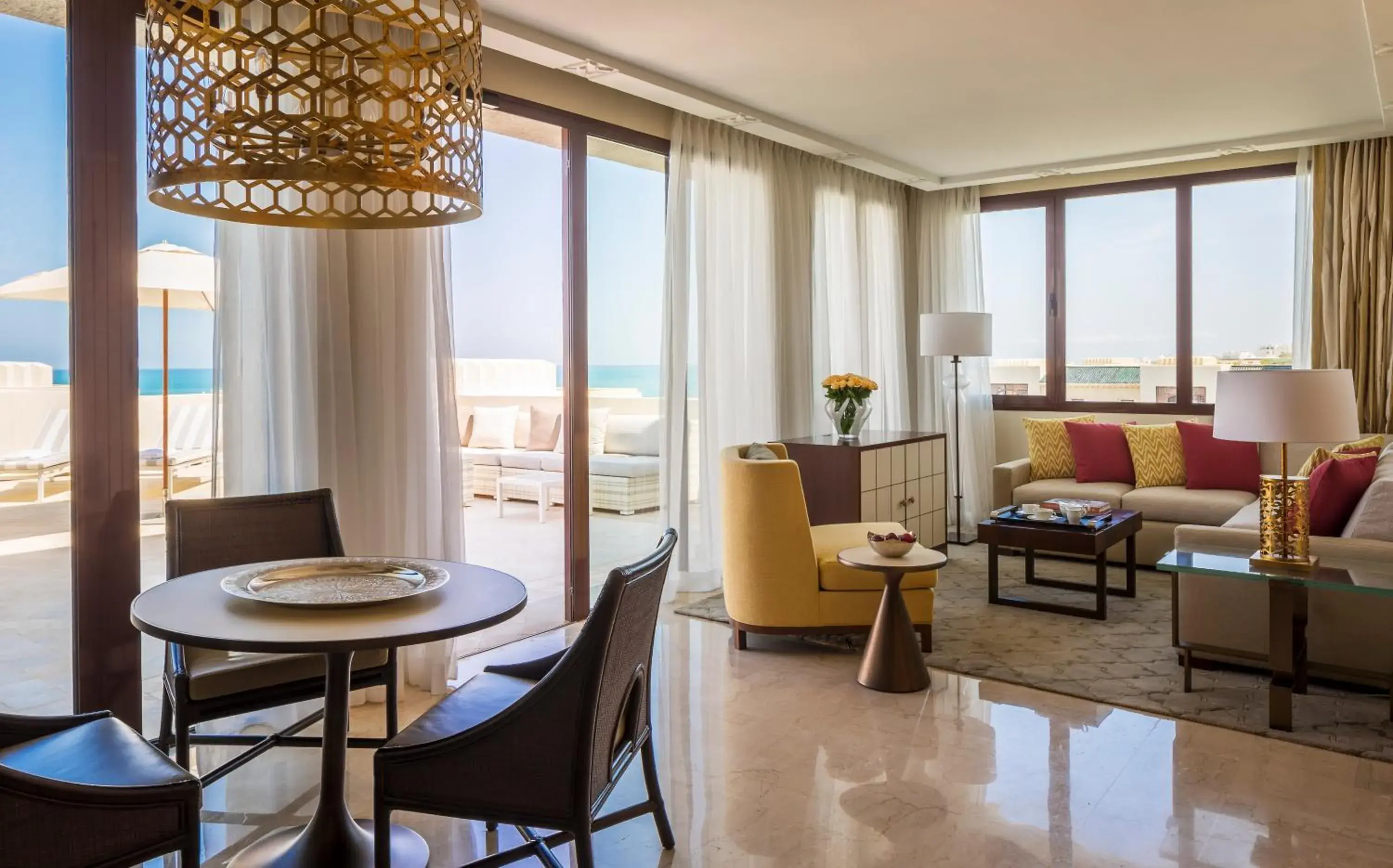 Living room, Seating Area in Four Seasons Hotel Tunis