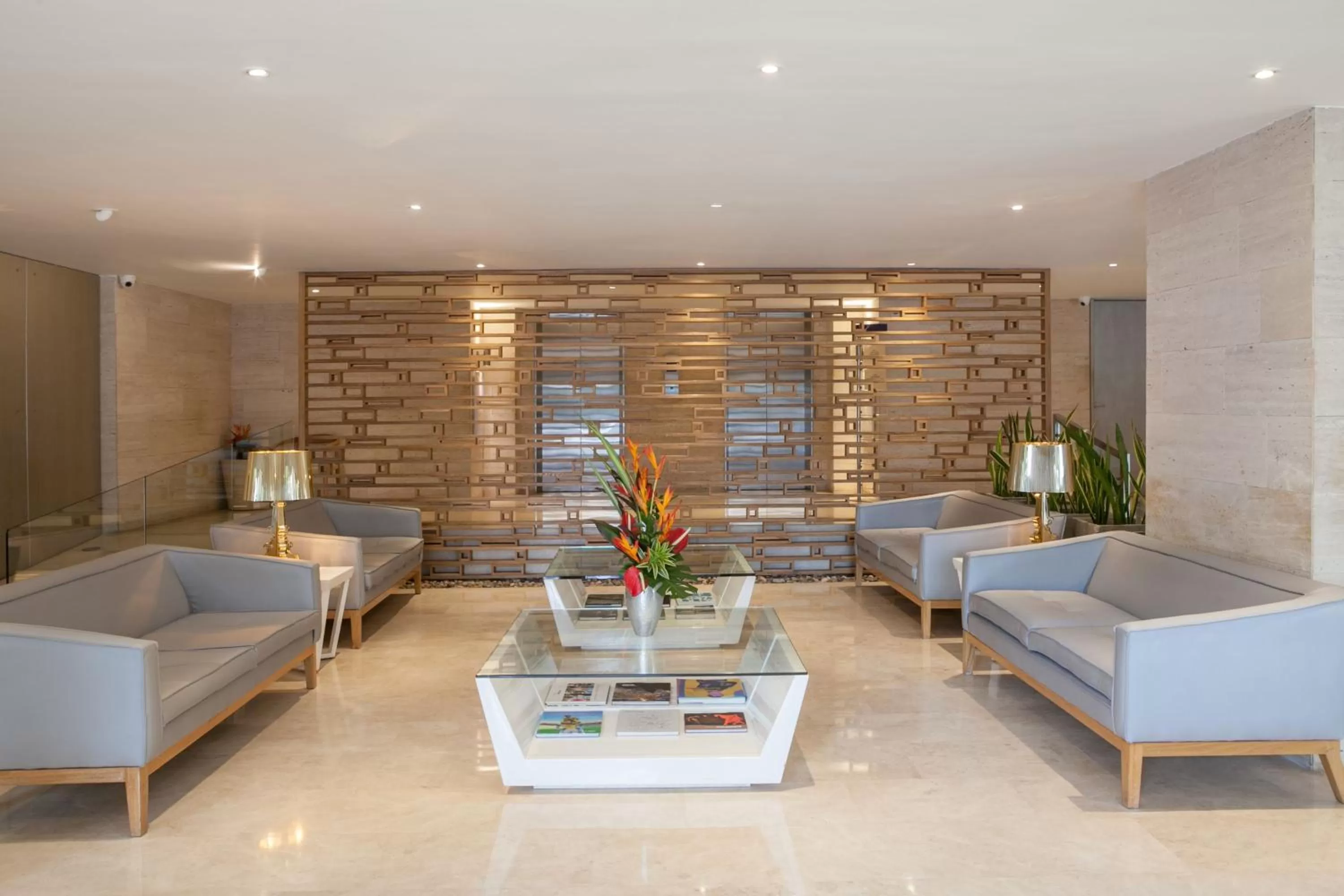 Lobby or reception in Hotel Capilla del Mar