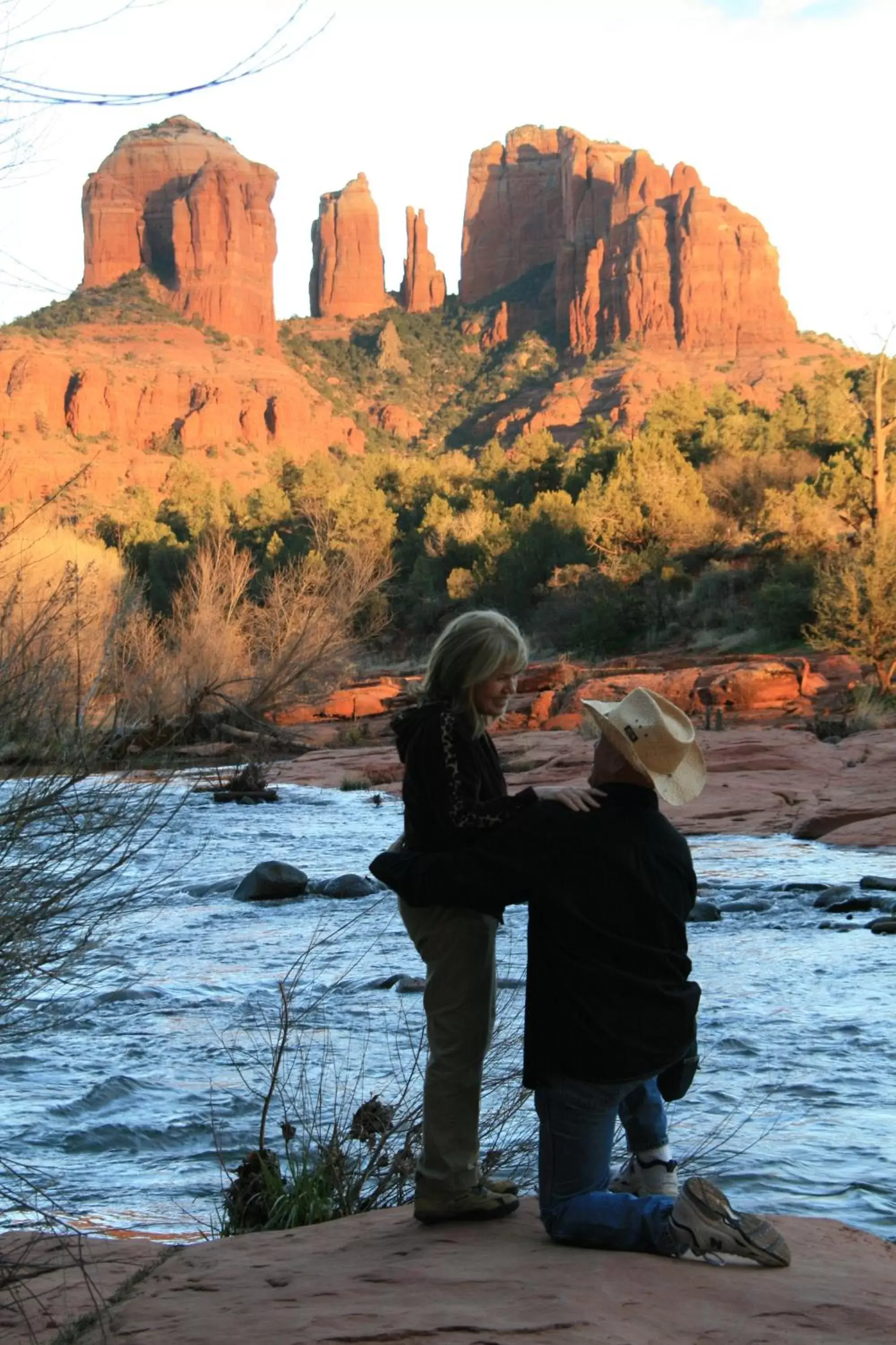 Nearby landmark, Guests in Sedona Cathedral Hideaway B&B & Spa