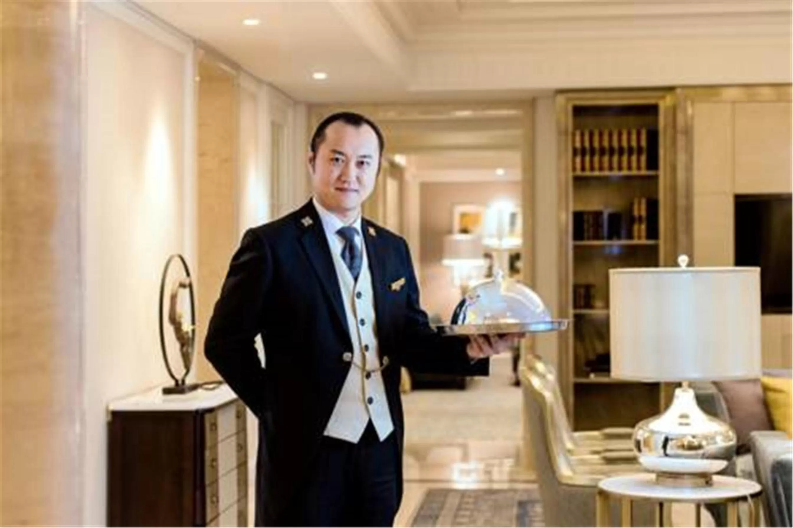 Staff in Sofitel Shanghai Hongqiao