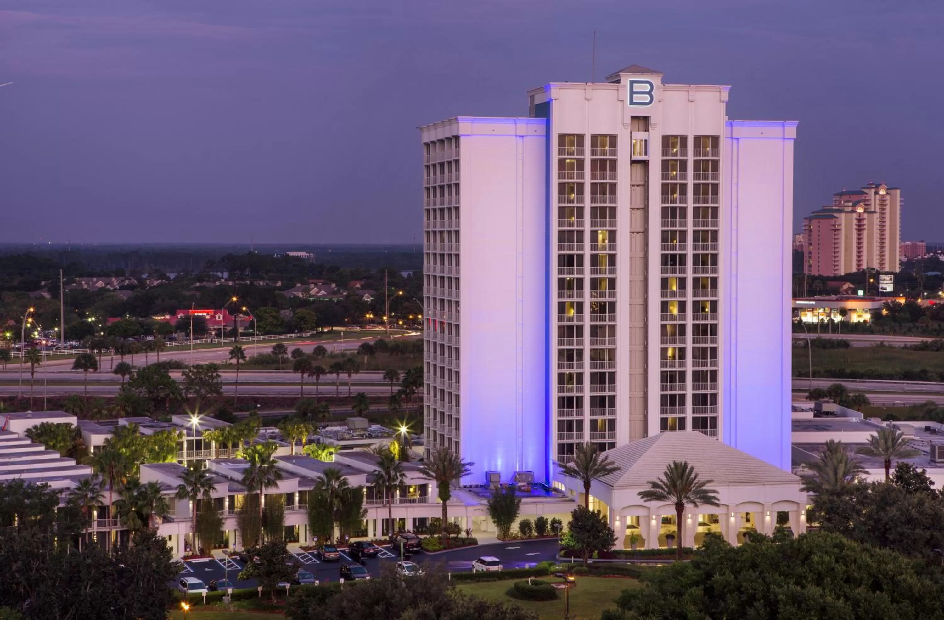 Facade/entrance in B Resort and Spa Located in Disney Springs Resort Area