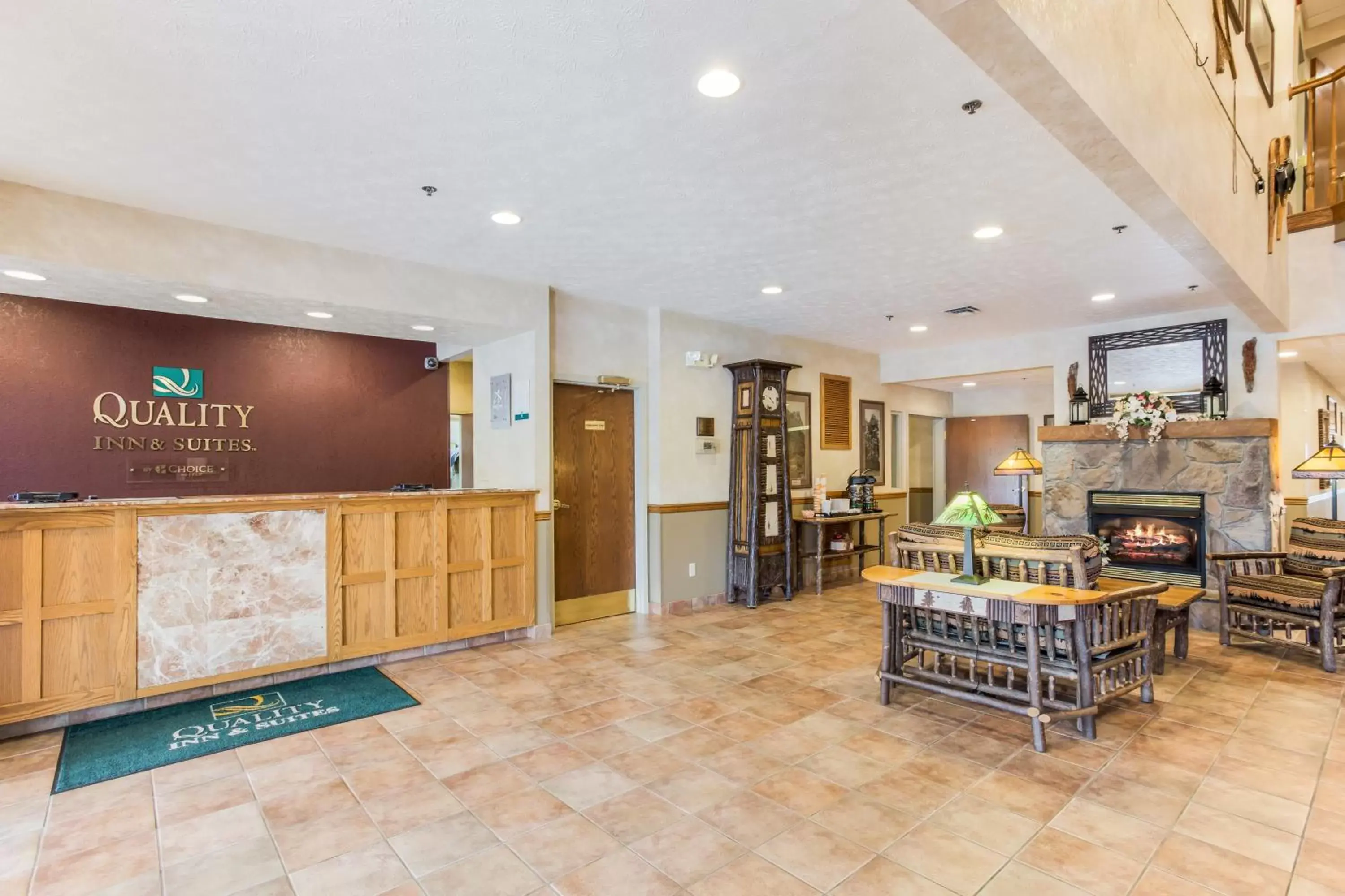 Lobby or reception in Quality Inn & Suites Big Stone Gap Lobby or reception in Quality Inn & Suites Big Stone Gap