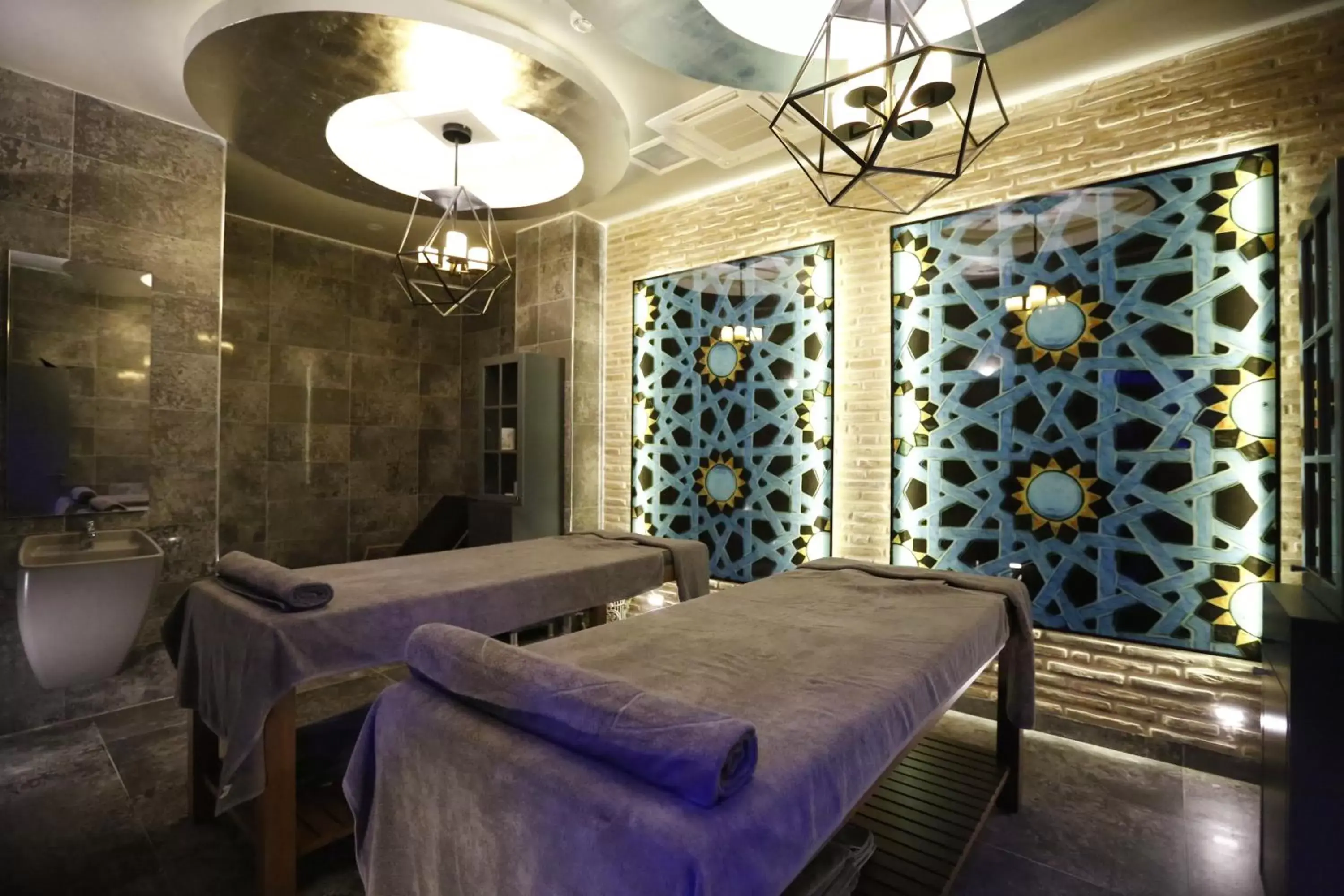 Massage, Bathroom in Sunprime C-Lounge - Adult Only