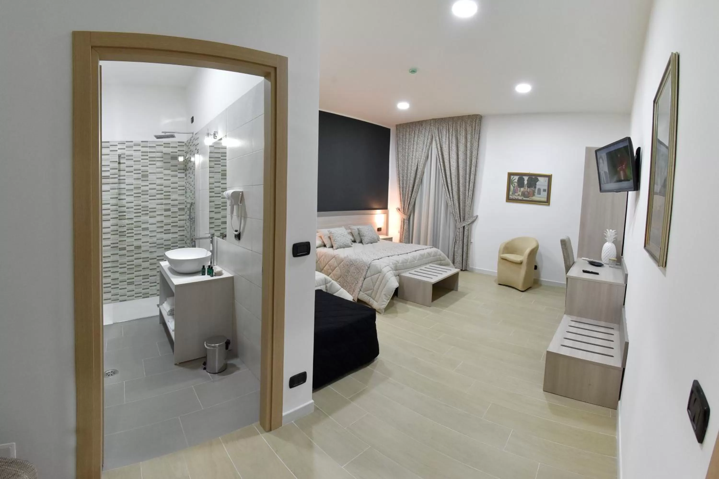 Bathroom, Bed in Bed And Breakfast Garibaldi54