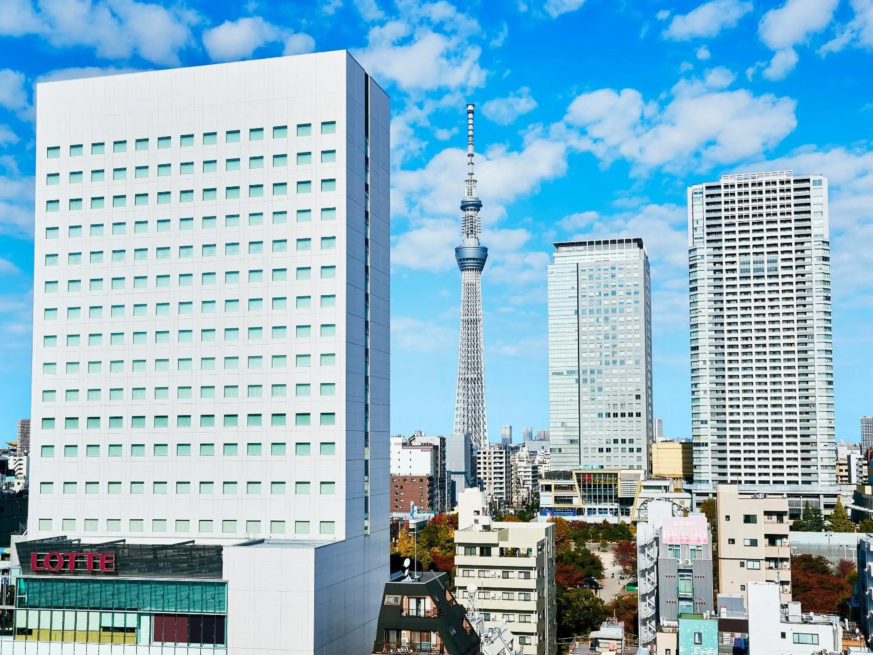 Property building in Lotte City Hotel Kinshicho Tokyo