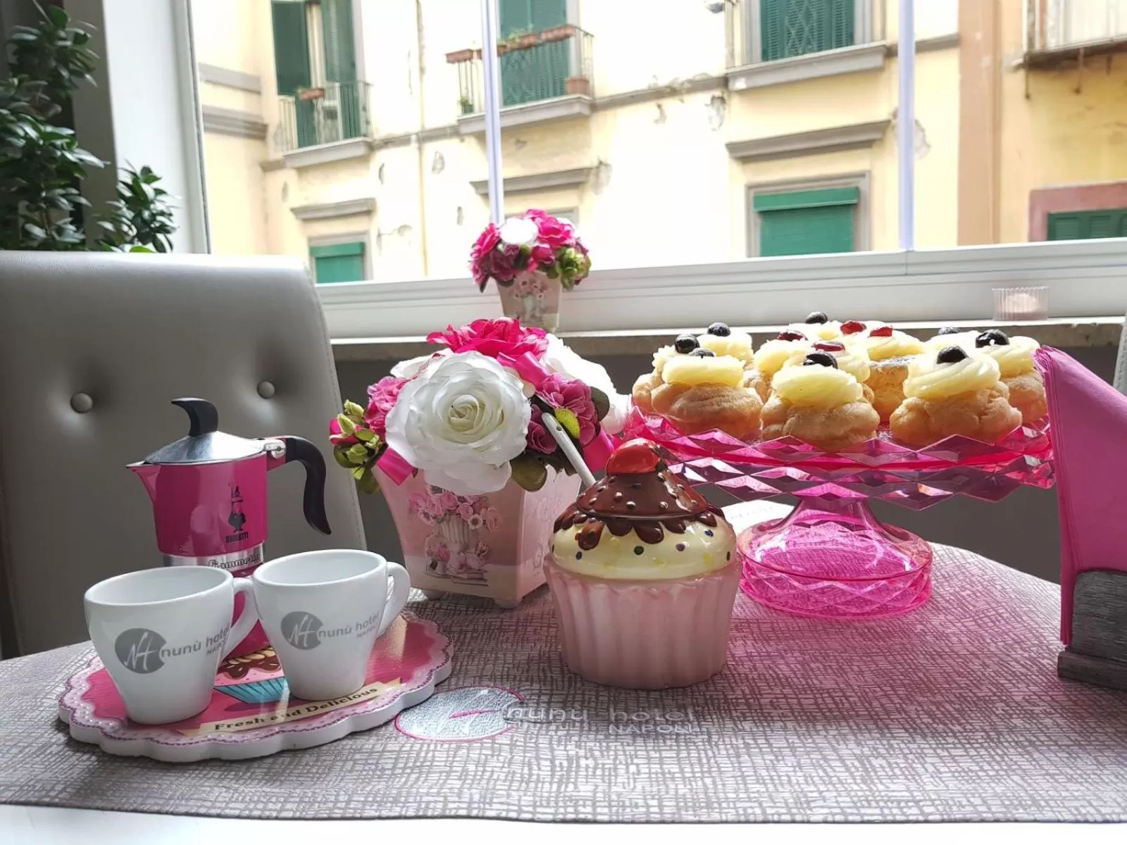 Food close-up in Hotel Nunù