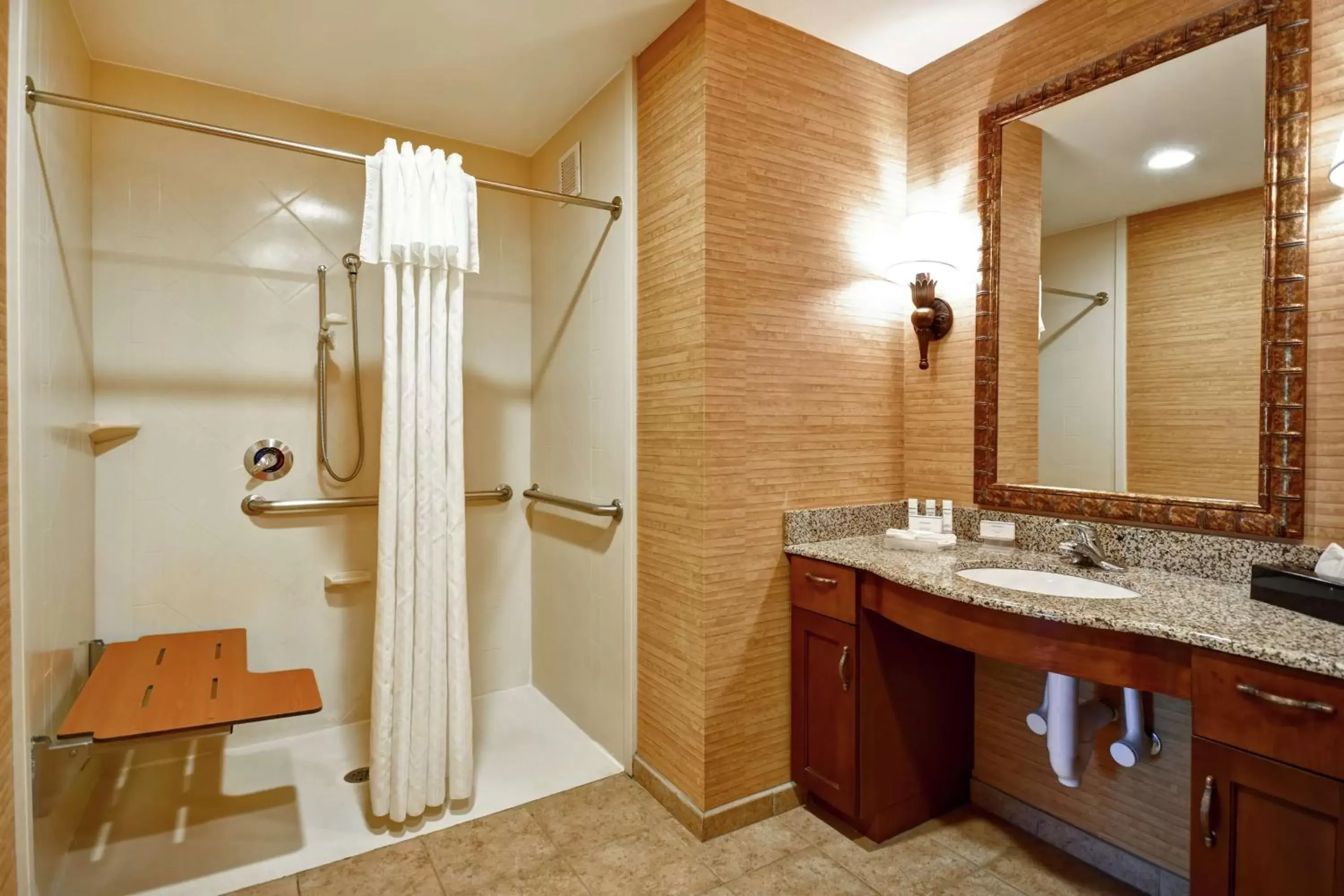 Bathroom in Homewood Suites by Hilton Ocala at Heath Brook