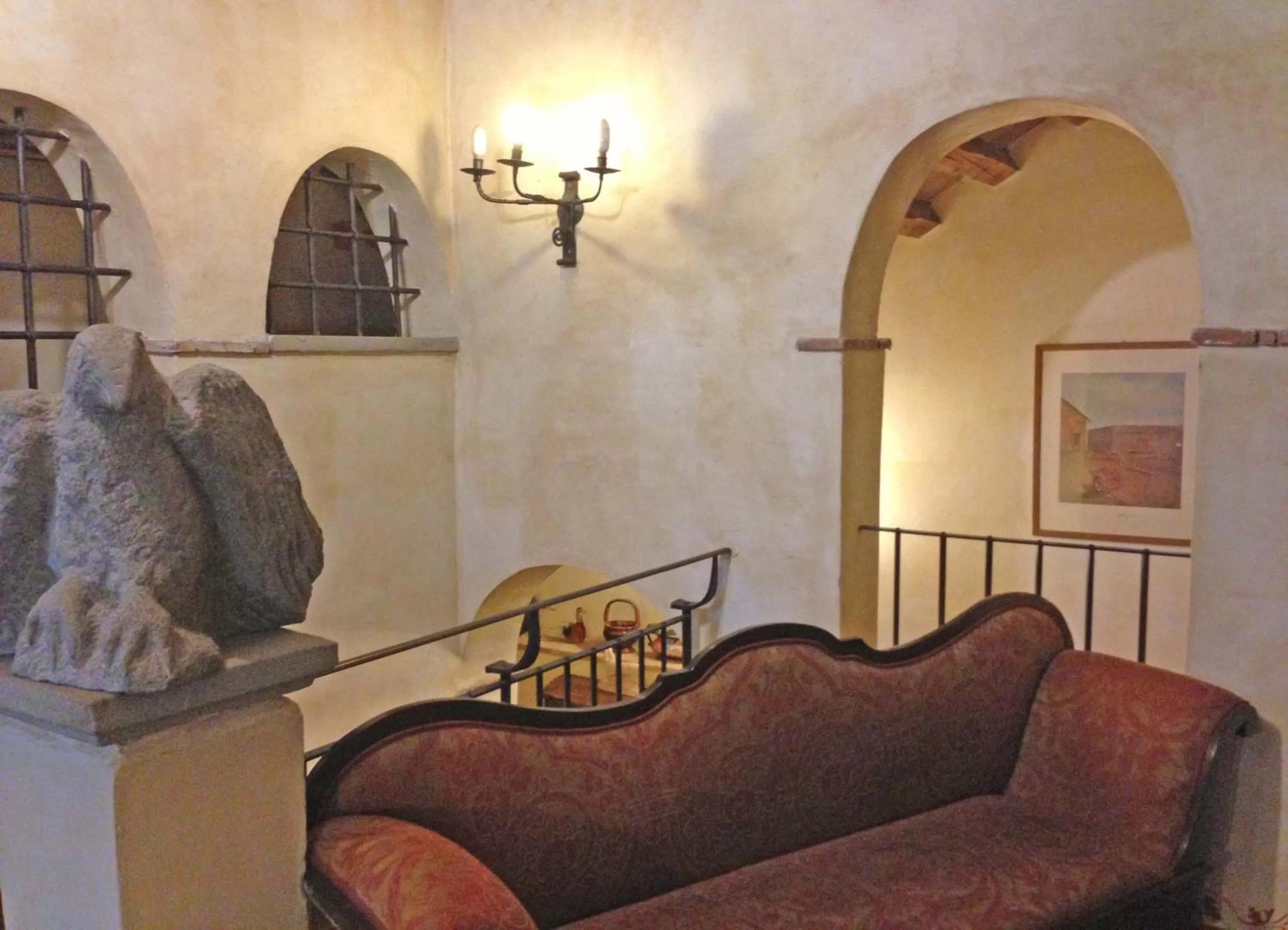 Lobby or reception in Residenza D'epoca Il Biribino