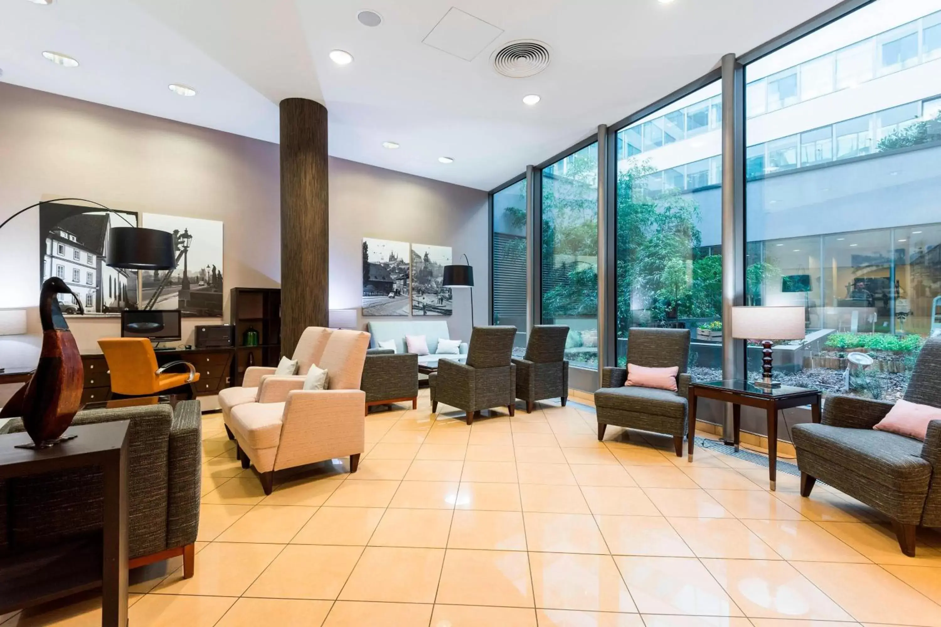 Lobby or reception in Courtyard by Marriott Prague City