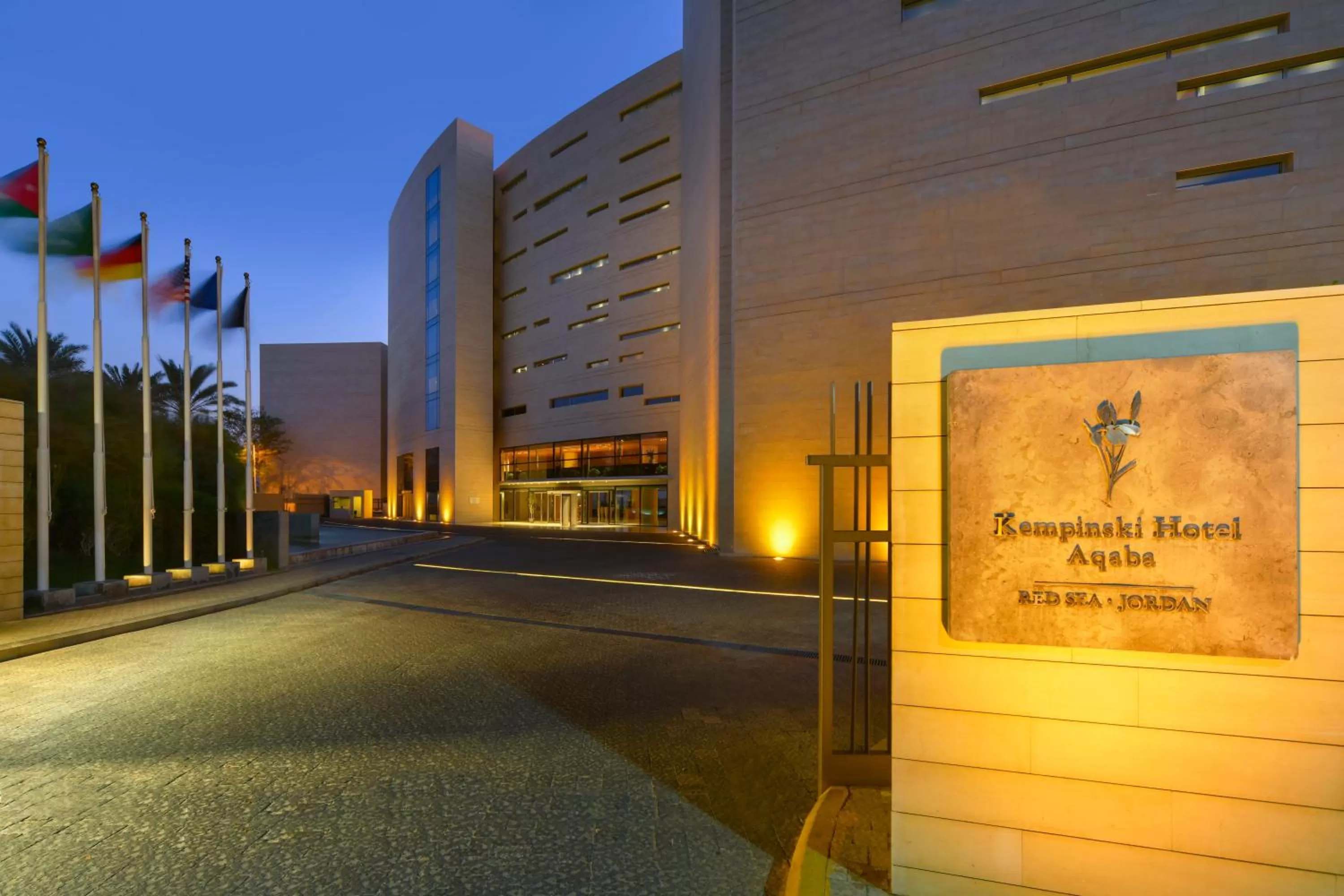 Property building in Kempinski Hotel Aqaba